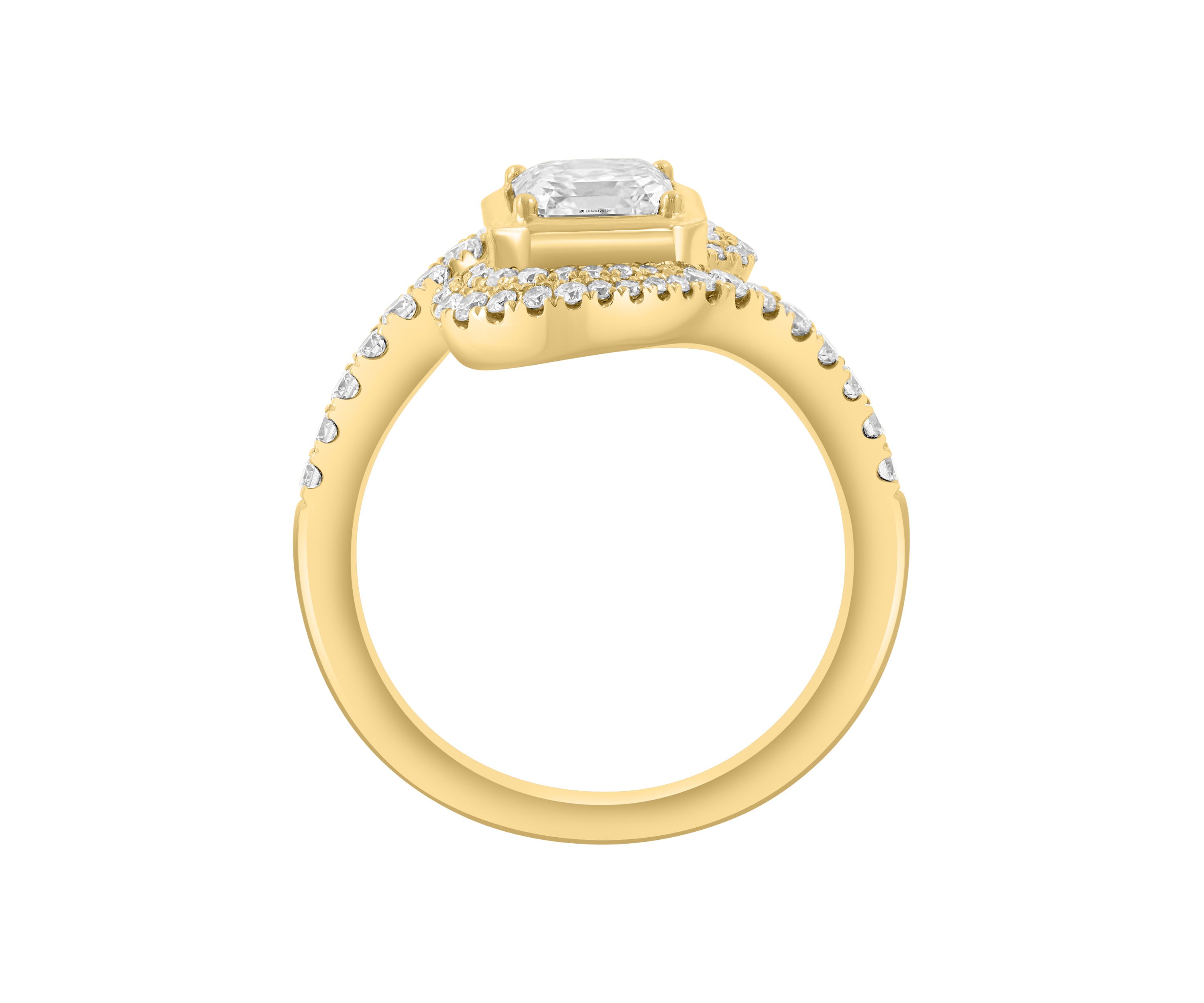 1.45 ct. t.w. Lab Grown Diamond Ring in 14K Yellow Gold