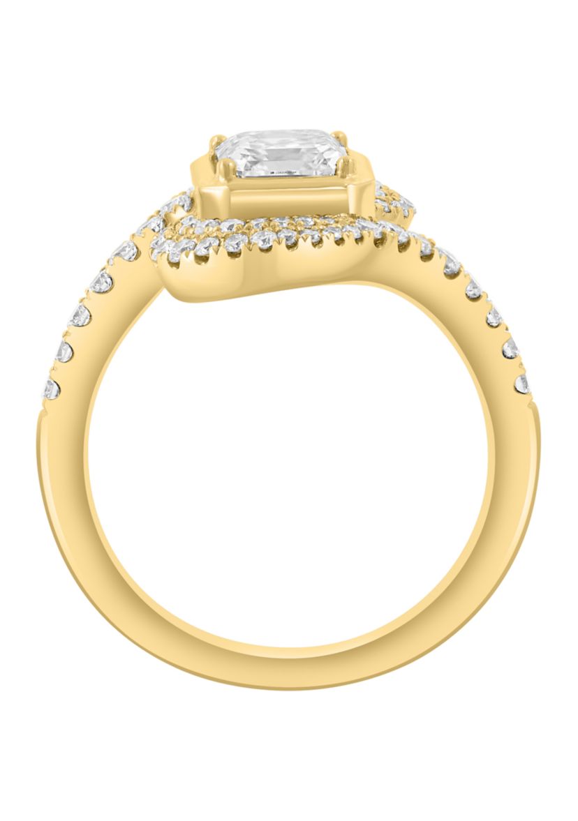 1.45 ct. t.w. Lab Grown Diamond Ring in 14K Yellow Gold