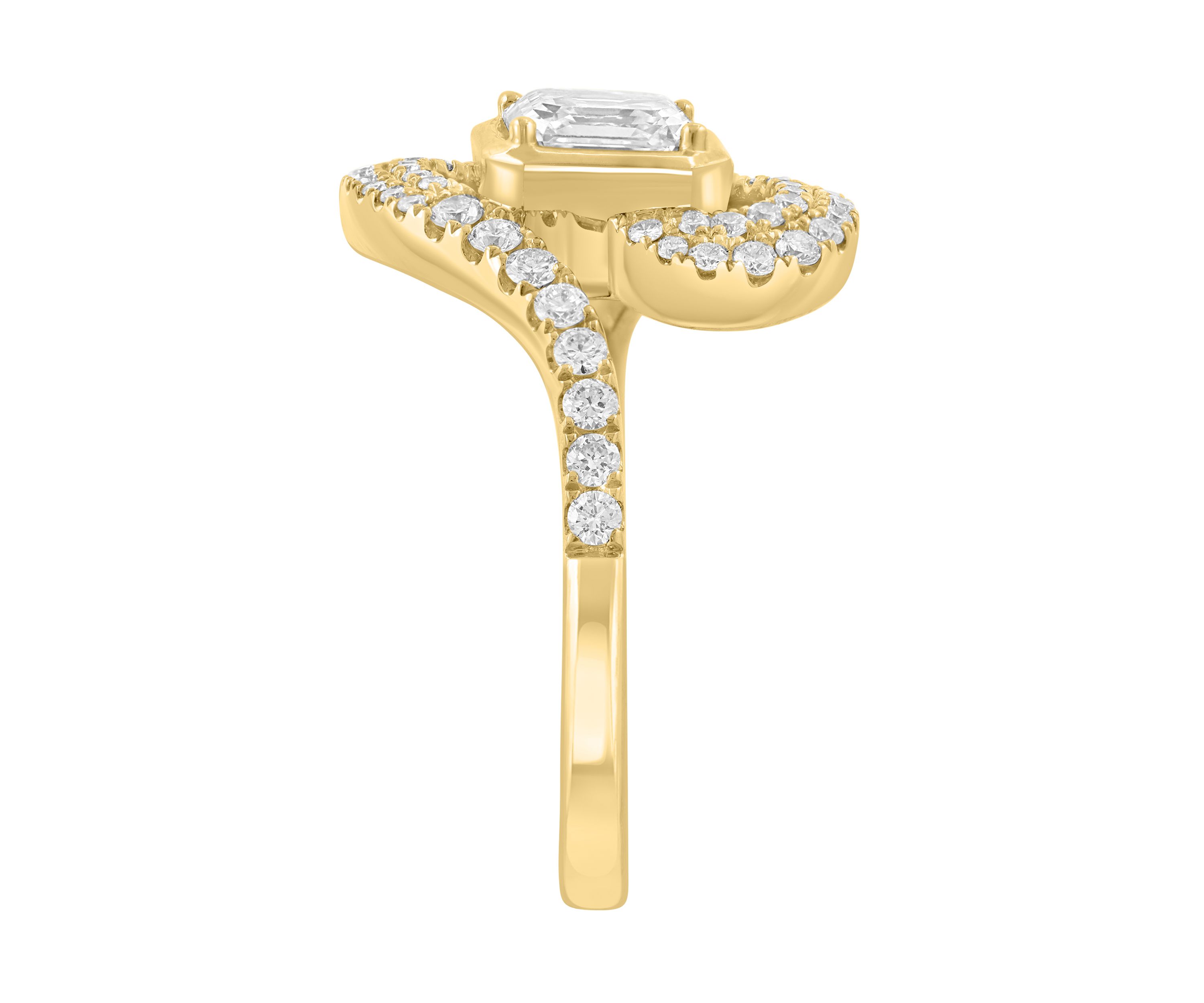 1.45 ct. t.w. Lab Grown Diamond Ring in 14K Yellow Gold