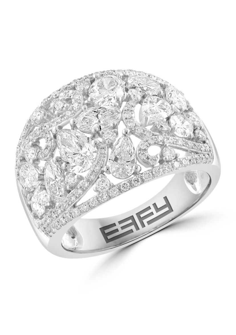 2.66 ct. t.w. Lab Grown Diamond Ring in 14K White Gold