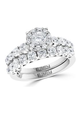 Effy 14K White Gold 1.94 Ct. T.w. Diamond Ring Set