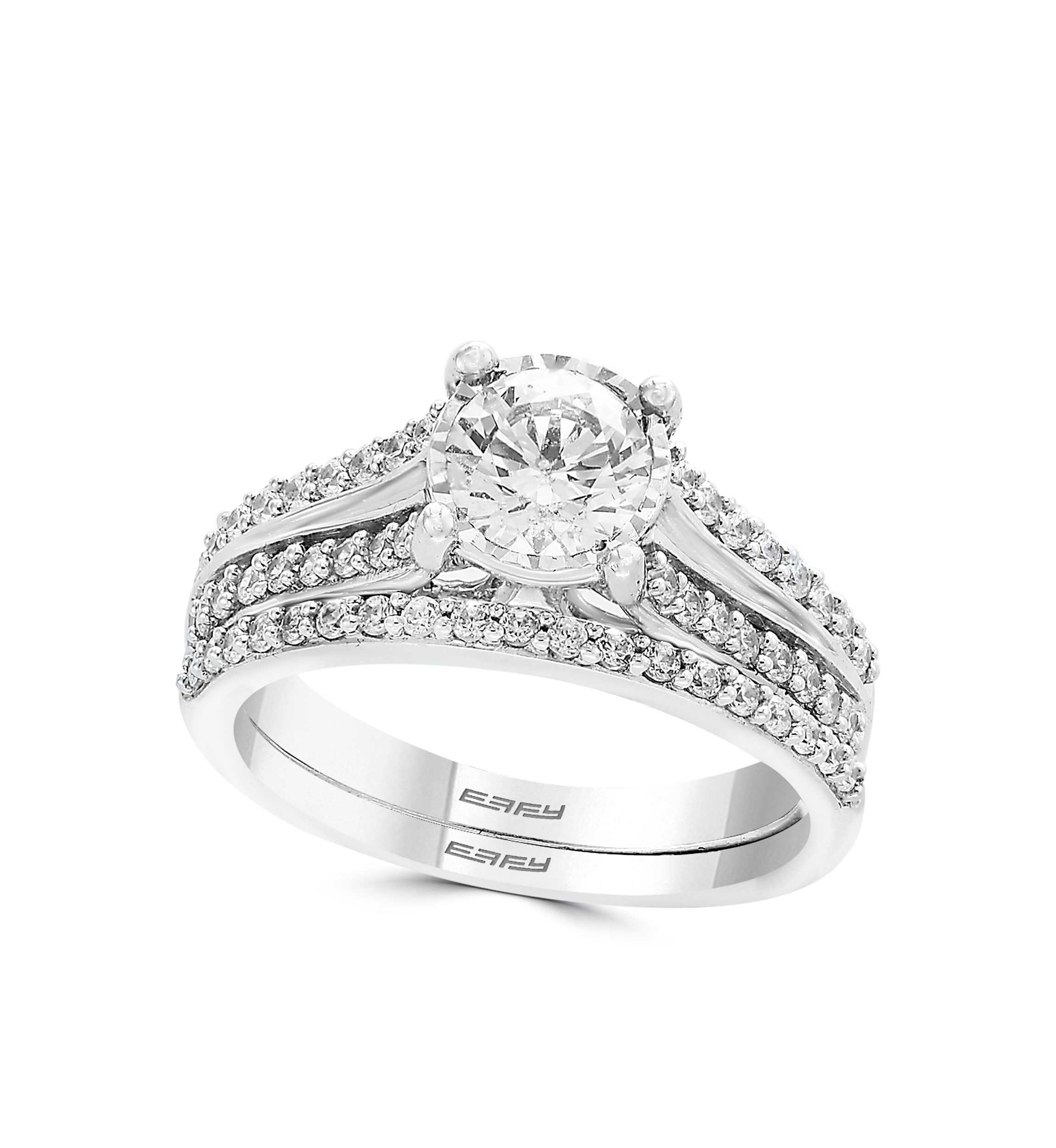 1.22 ct. t.w. Diamond Ring 2-Piece in 14k White Gold