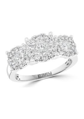 Effy 14K White Gold 1 Ct. T.w. Diamond Ring