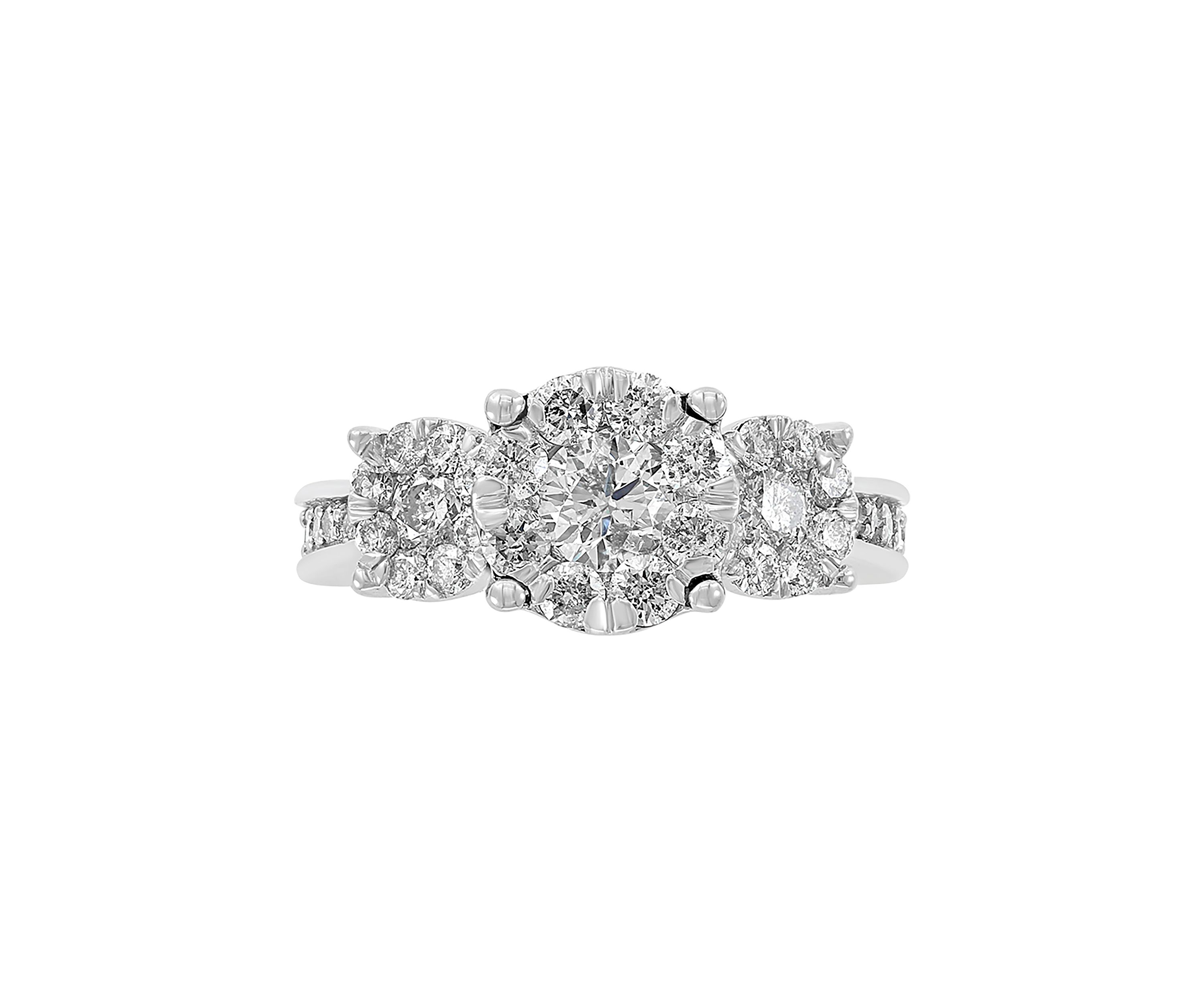 1.94 ct. t.w. Diamond Ring in 14K White Gold