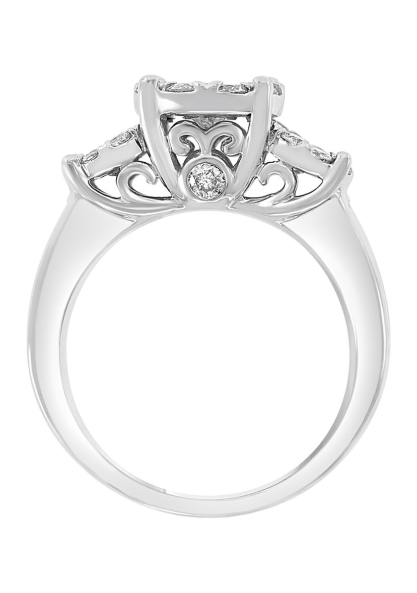 1.94 ct. t.w. Diamond Ring in 14K White Gold