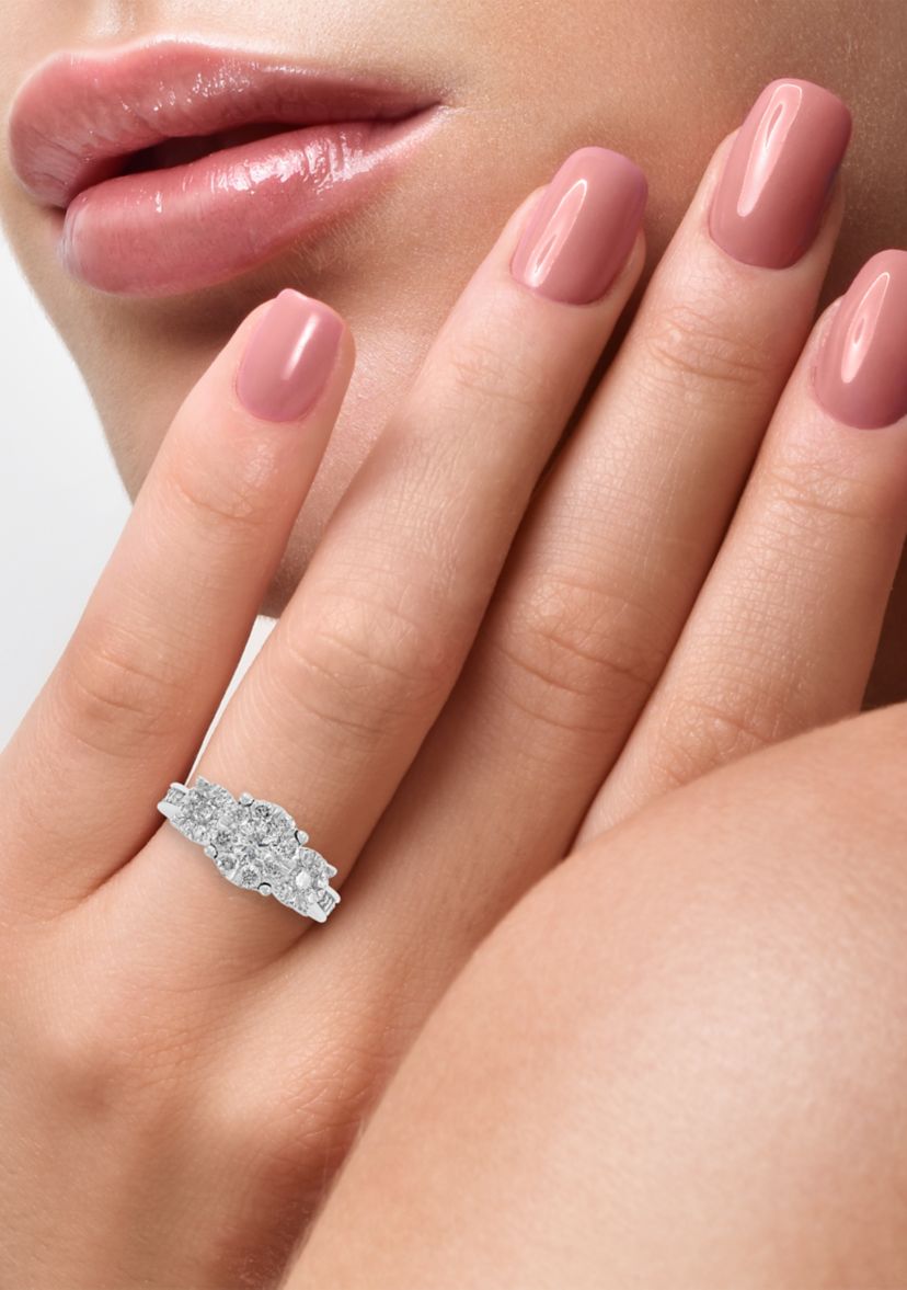 1.94 ct. t.w. Diamond Ring in 14K White Gold