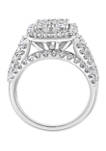 1.94 ct. t.w. Diamond Ring and Band Set in 14K White Gold 