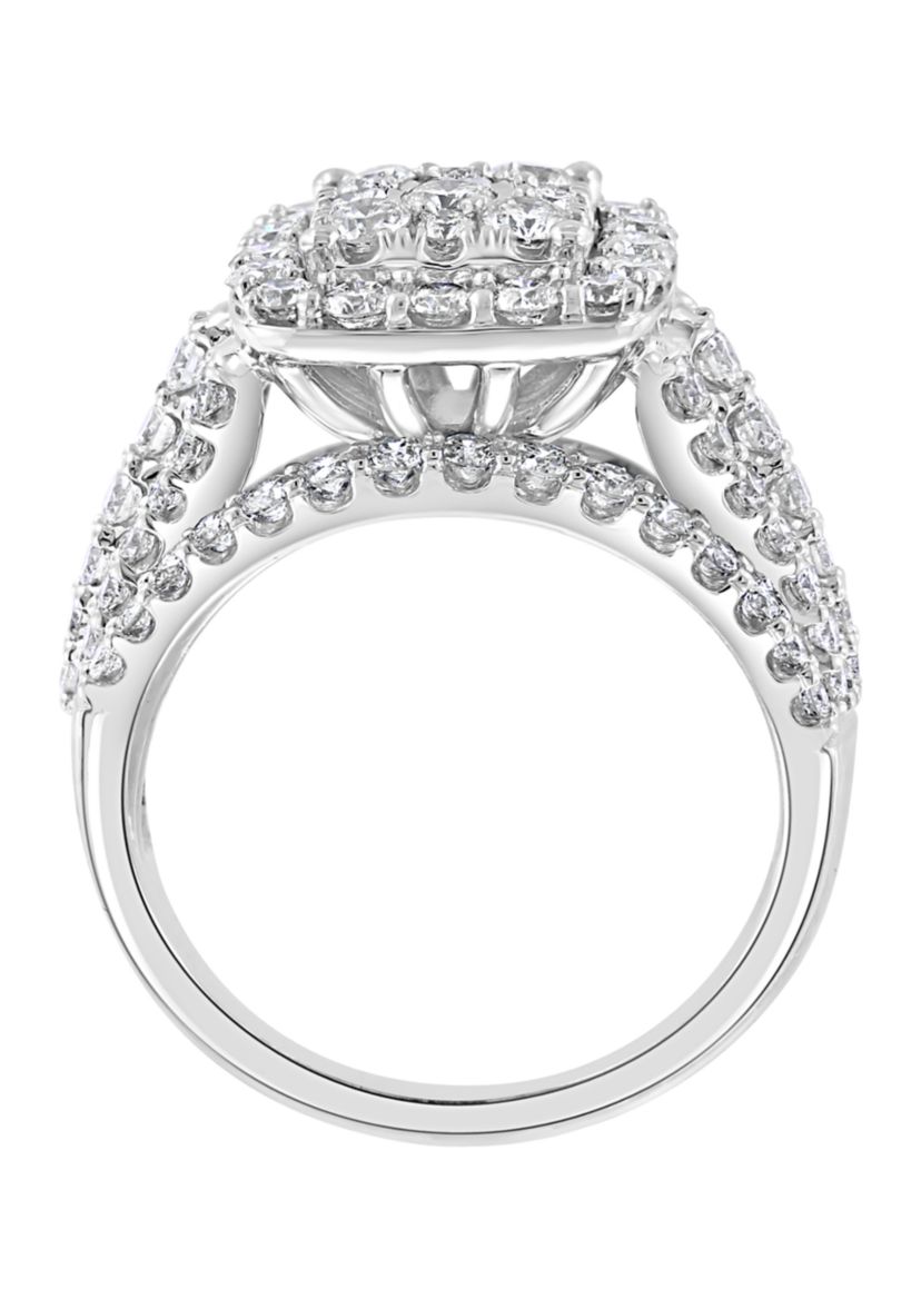 1.94 ct. t.w. Diamond Ring and Band Set in 14K White Gold 