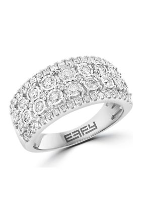 Effy 14K White Gold Diamond Ring -  5400452WF0IN34DD3