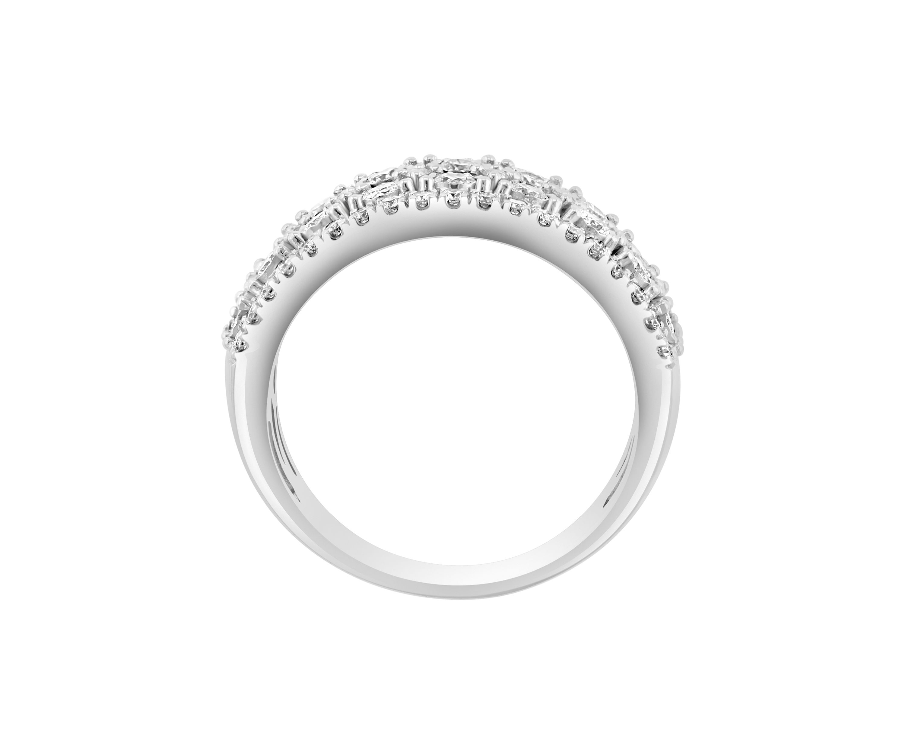 14K White Gold Diamond Ring