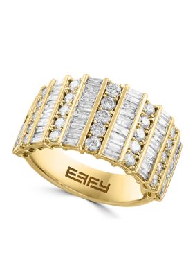 Effy 1.93 ct. t.w. Diamond Ring in 14K Yellow Gold, 7 -  0191120979236