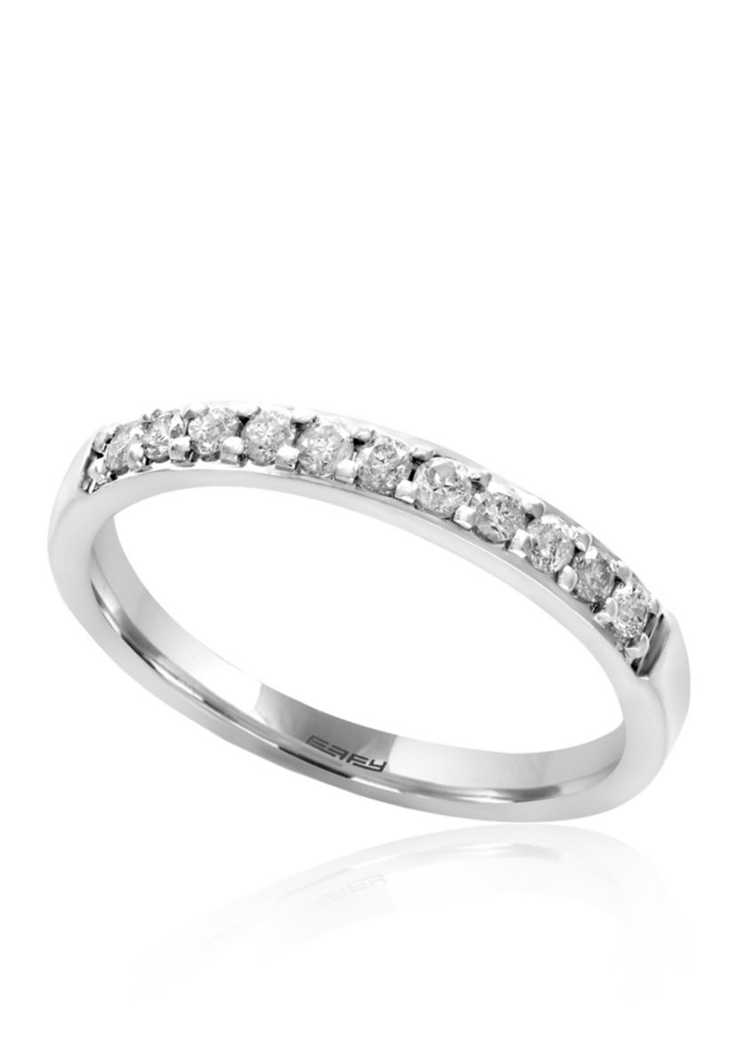 Diamond Ring in 14K White Gold