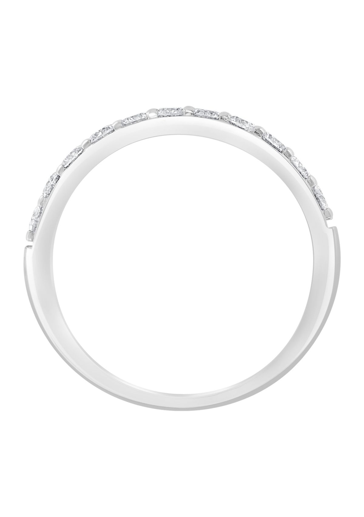 1/2 ct. t.w. Diamond Band in 14K White Gold