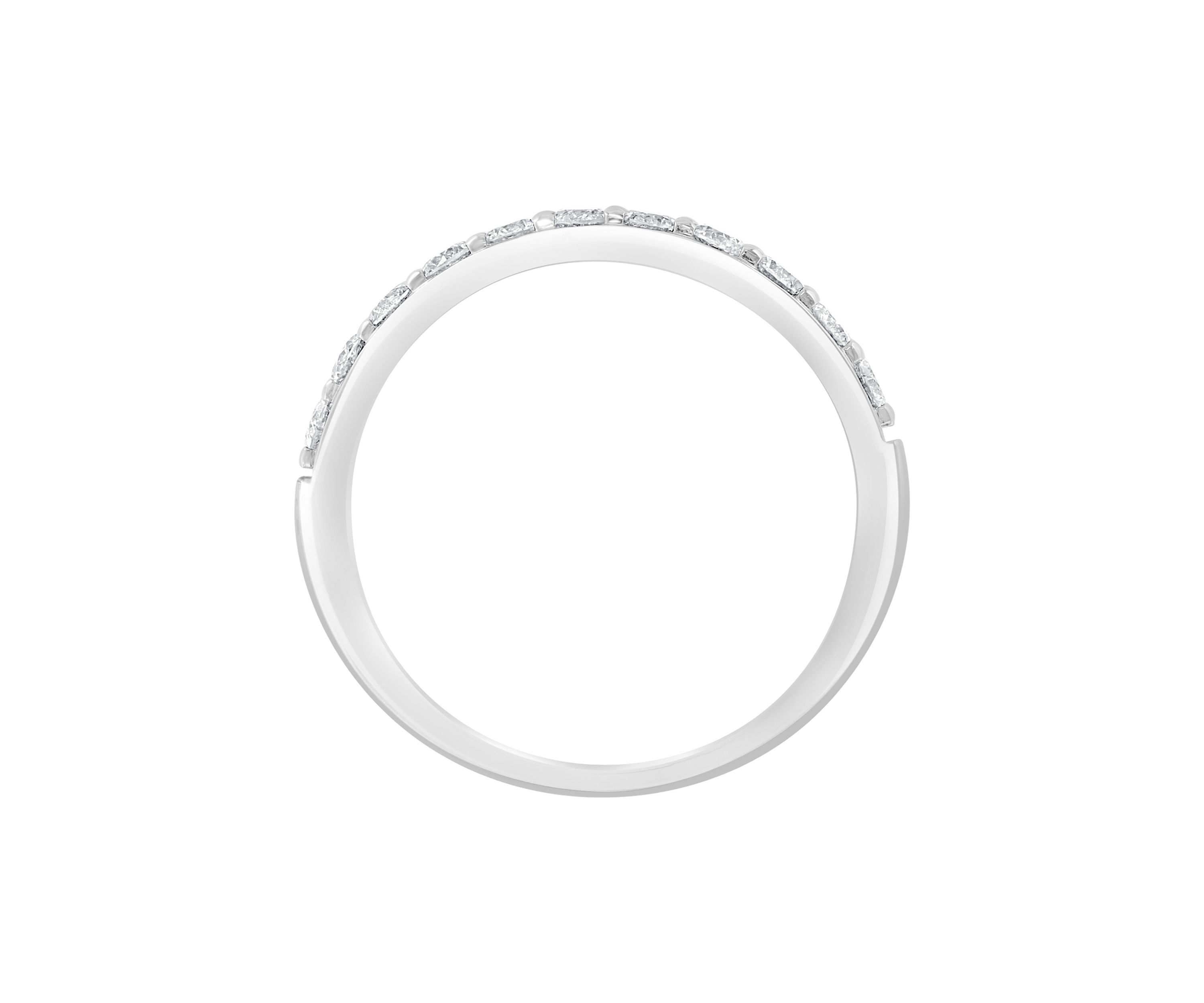 1/2 ct. t.w. Diamond Band in 14K White Gold