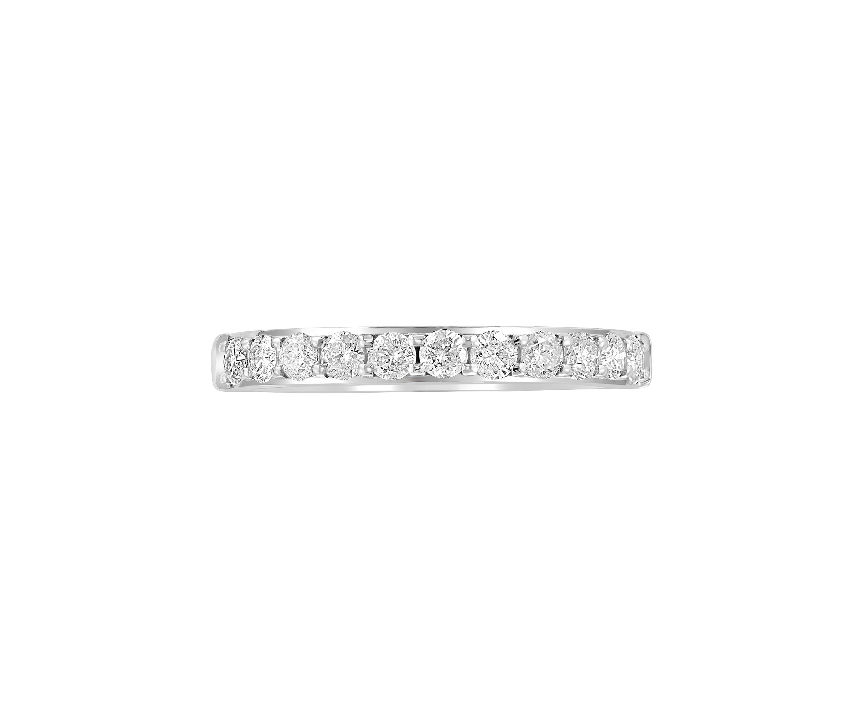 1/2 ct. t.w. Diamond Band in 14K White Gold