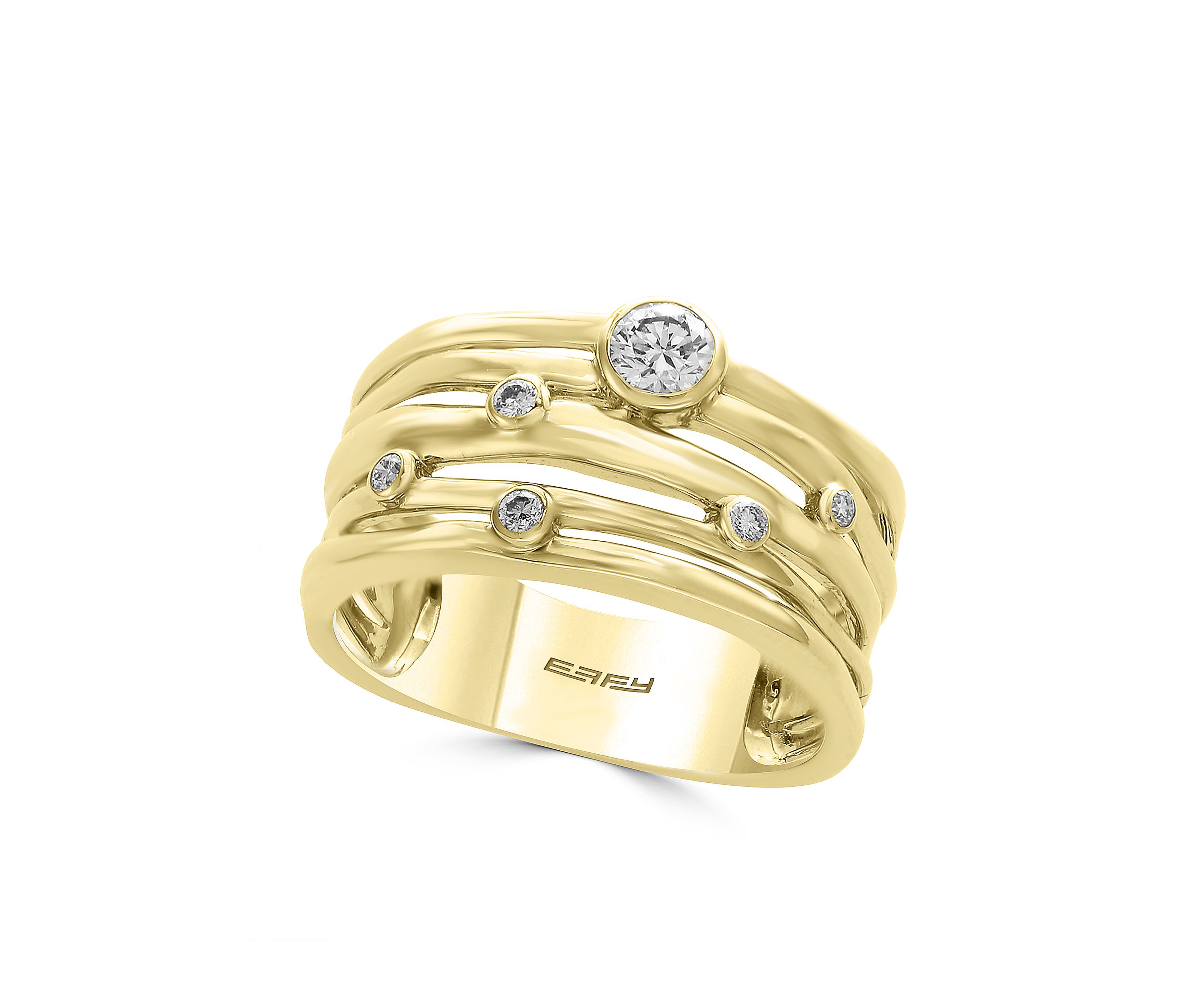 Diamond Ring in 14K Yellow Gold