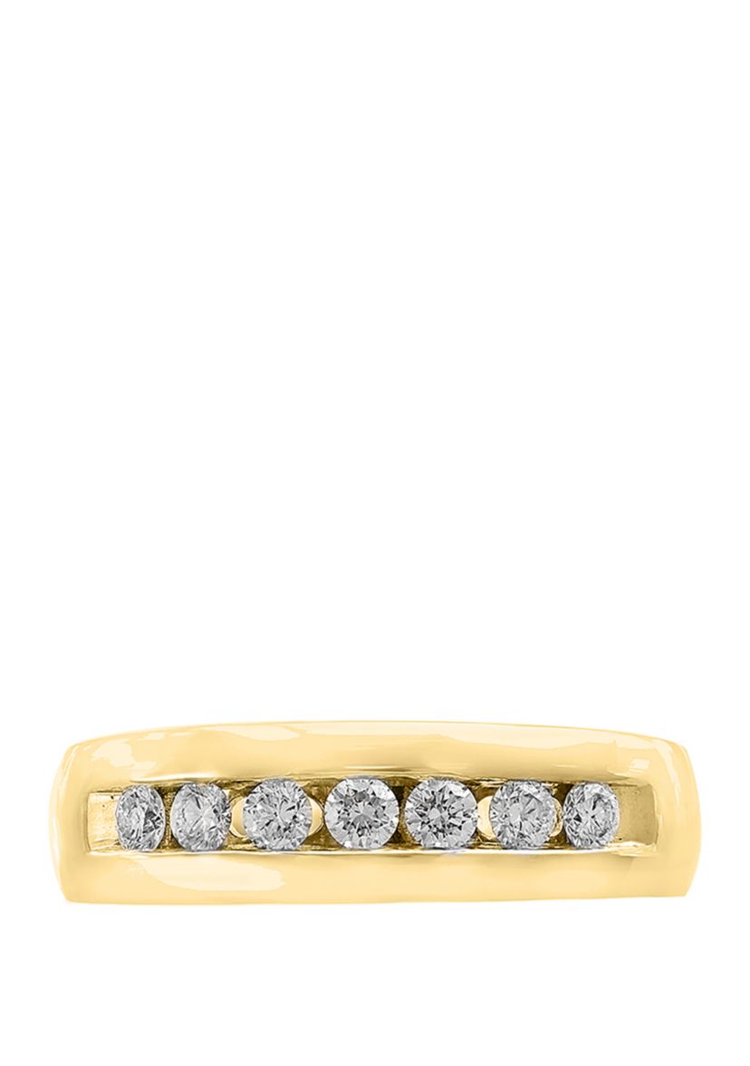 Diamond Ring in 14K Yellow Gold 