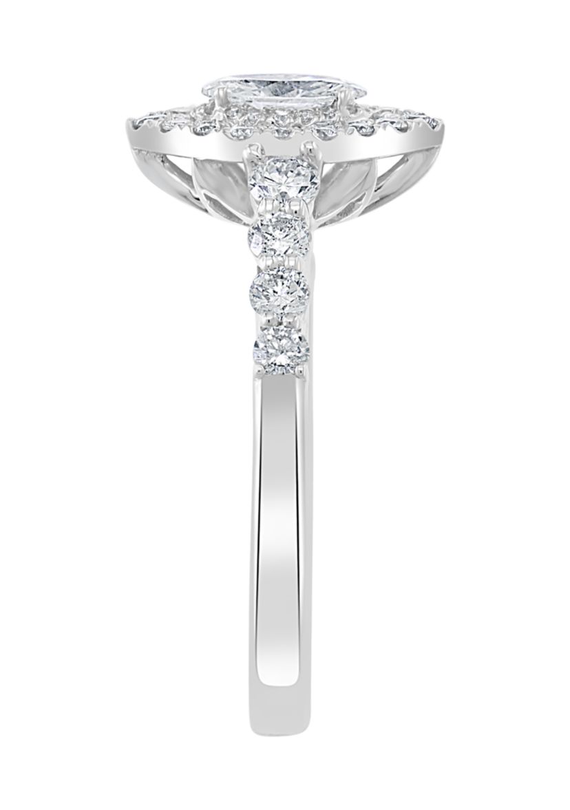 3/4 ct. t.w. Diamond Ring in 14K White Gold