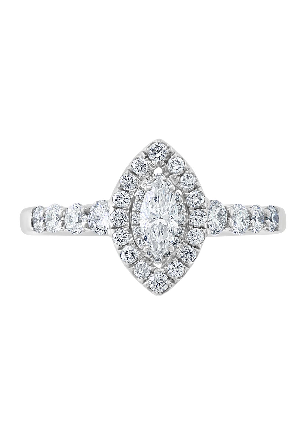 3/4 ct. t.w. Diamond Ring in 14K White Gold