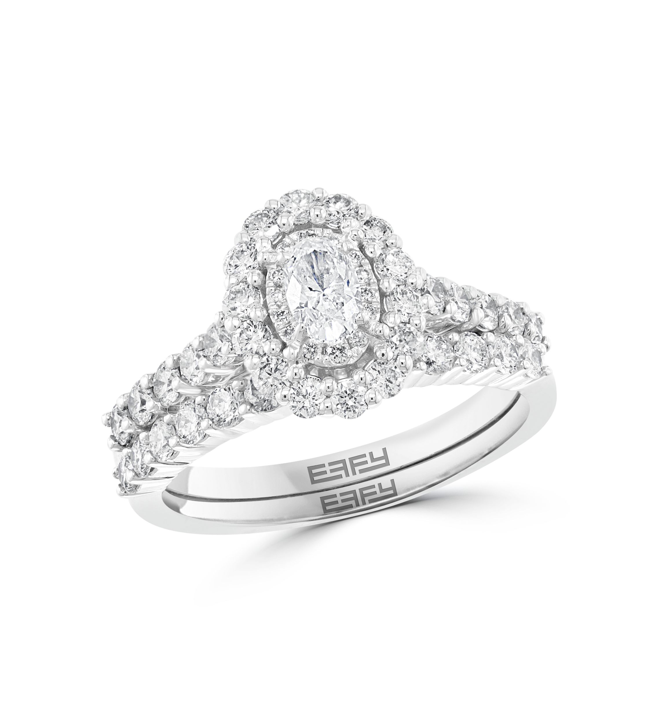 1.48 ct. t.w. Diamond Set Ring in 14K White Gold