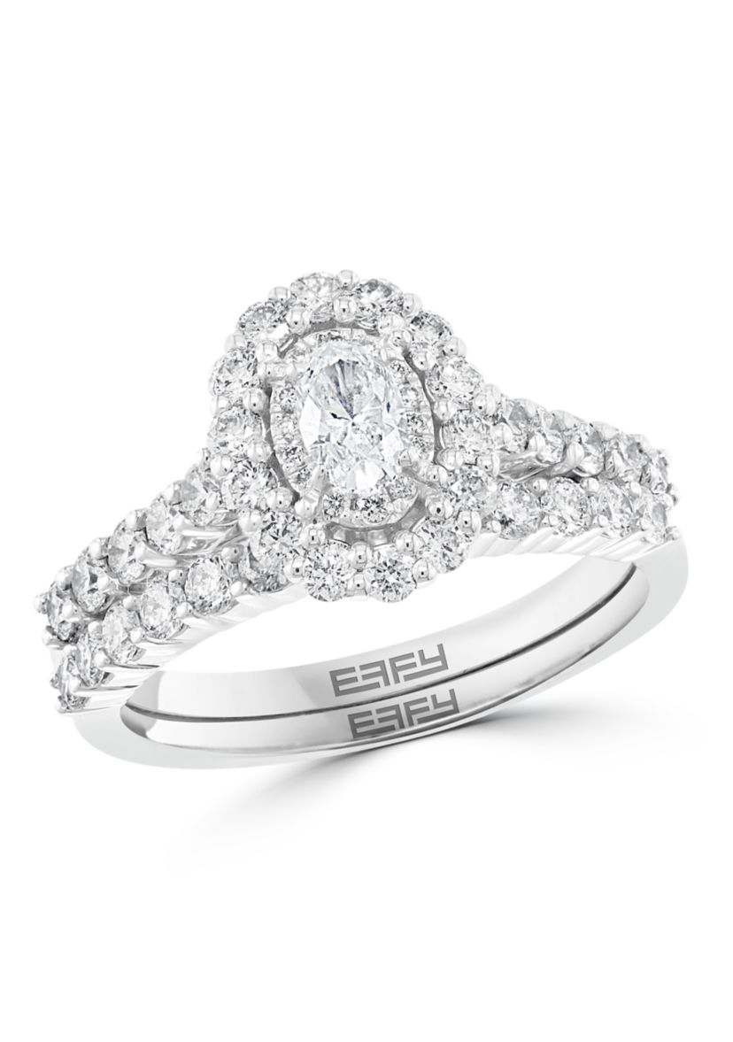 1.48 ct. t.w. Diamond Set Ring in 14K White Gold