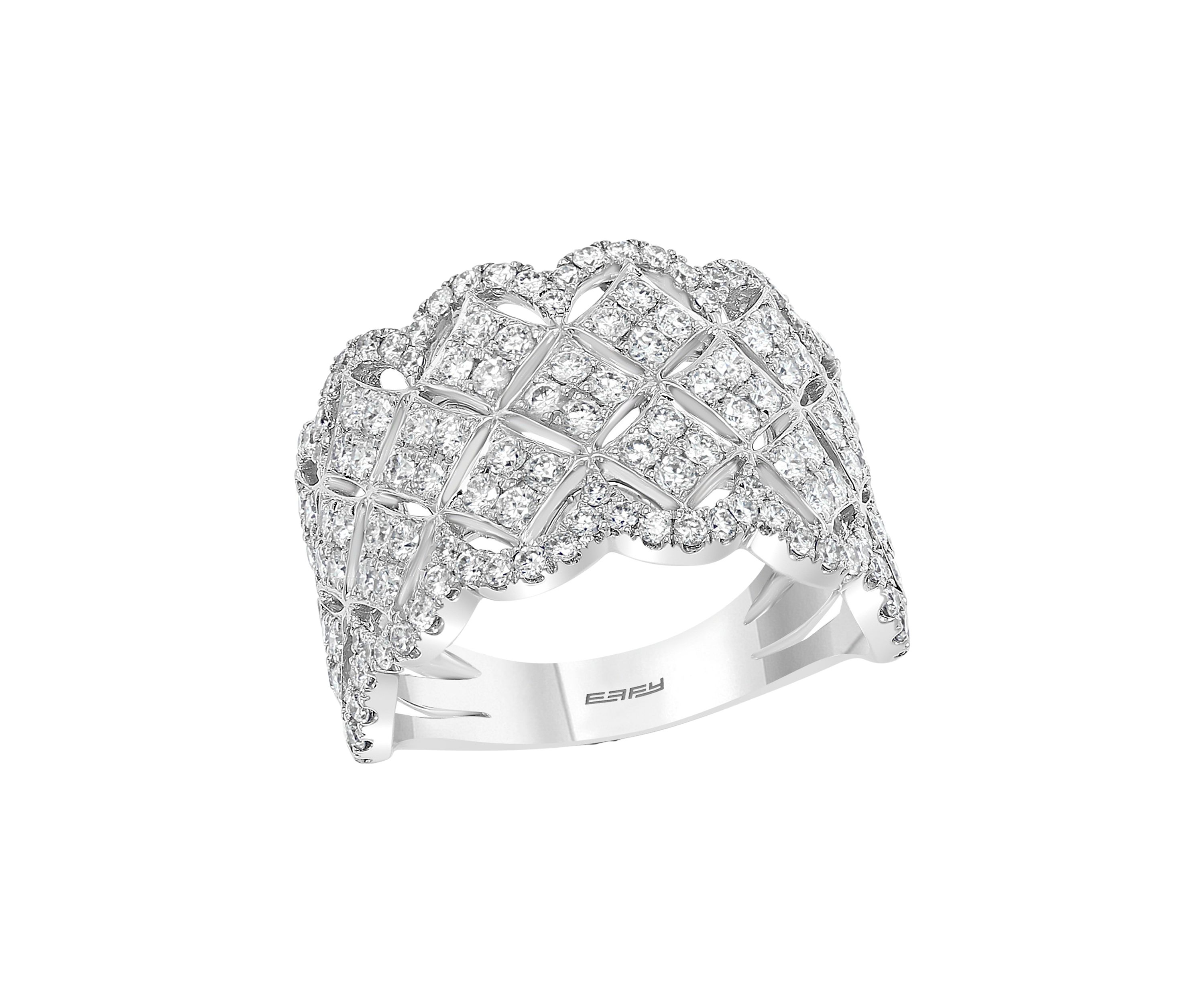  1.58 ct. t.w. Diamond Ring in 14K White Gold 