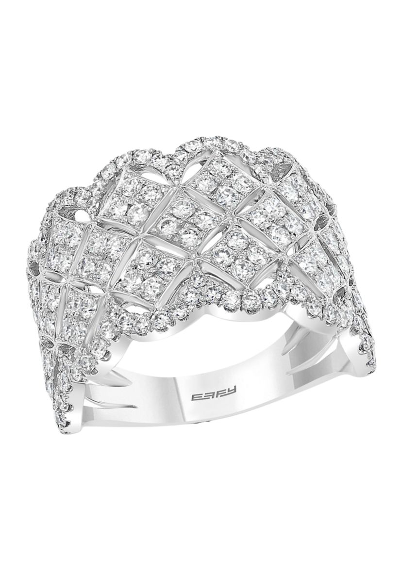 1.58 ct. t.w. Diamond Ring in 14K White Gold 