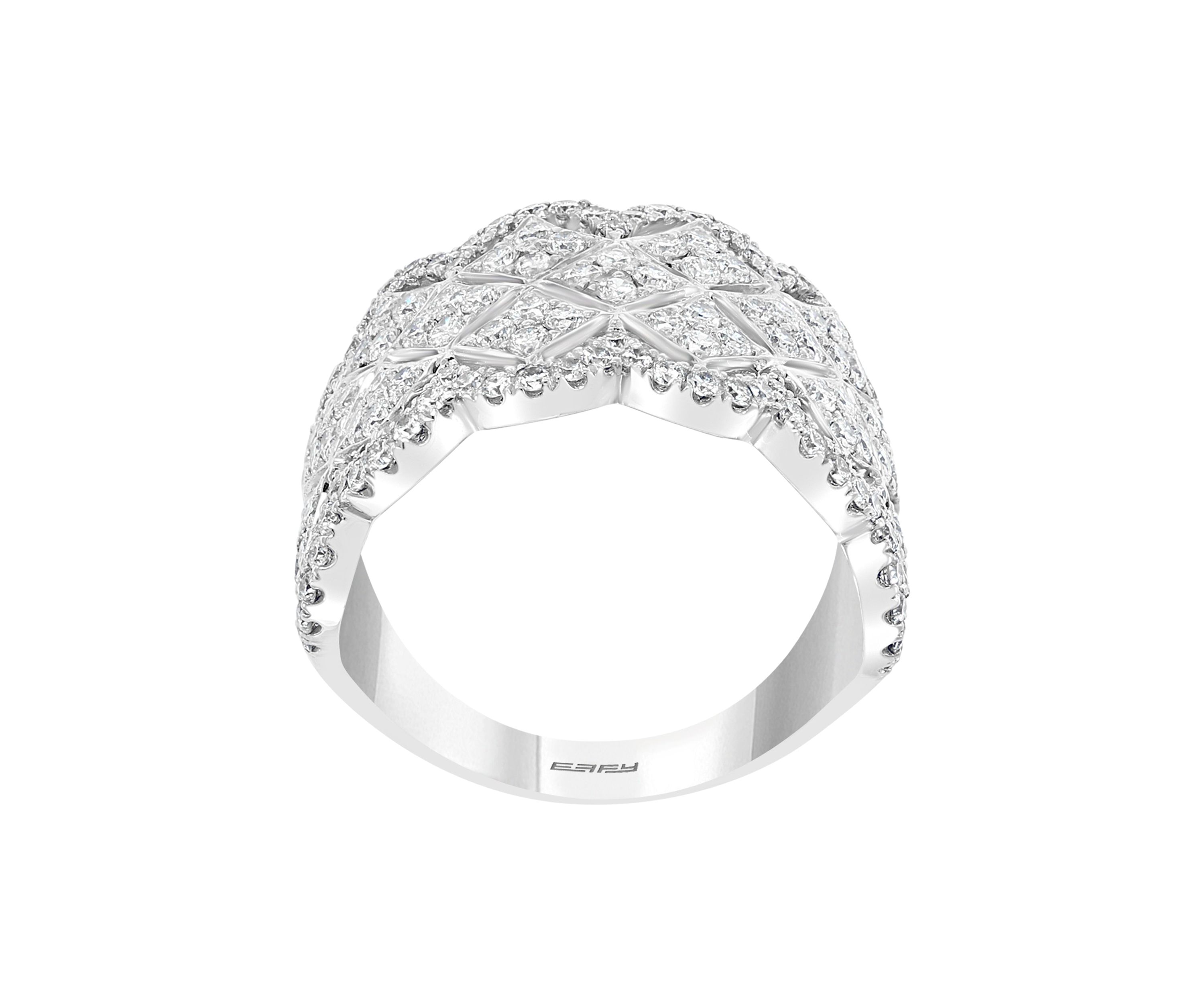  1.58 ct. t.w. Diamond Ring in 14K White Gold 