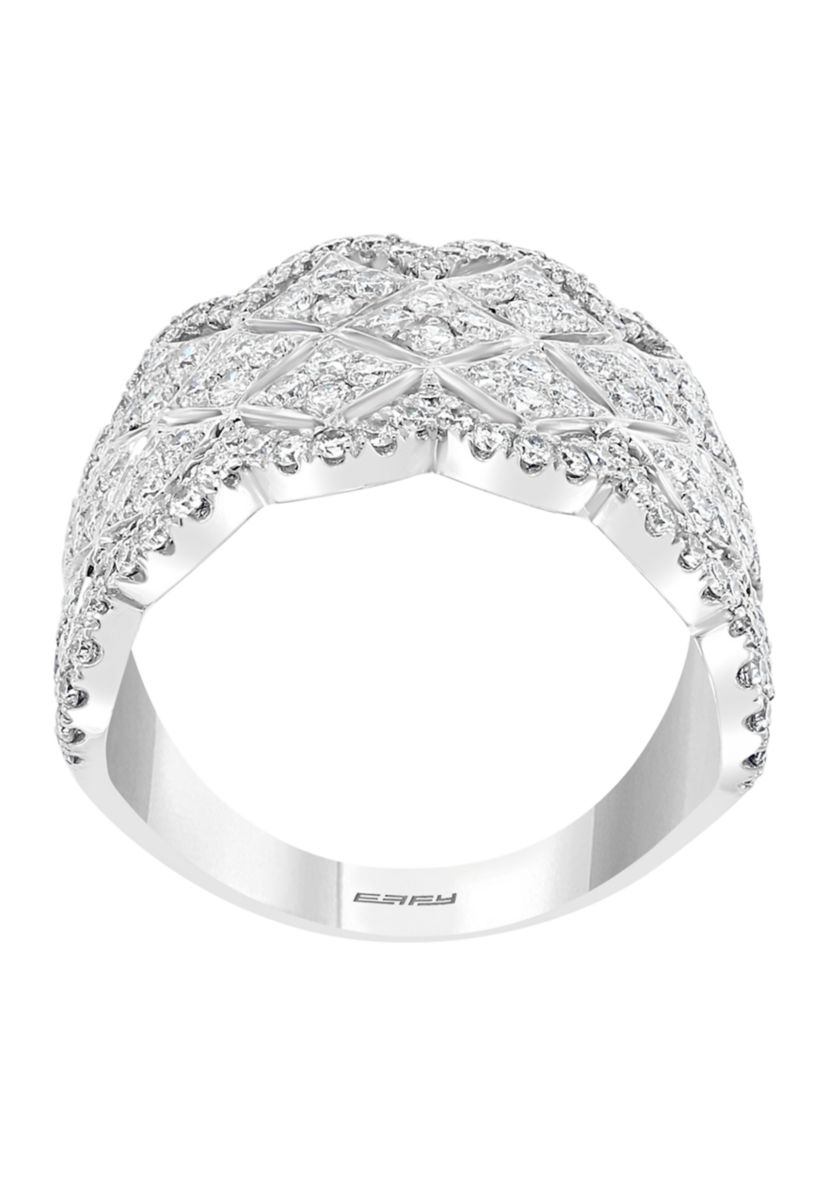  1.58 ct. t.w. Diamond Ring in 14K White Gold 