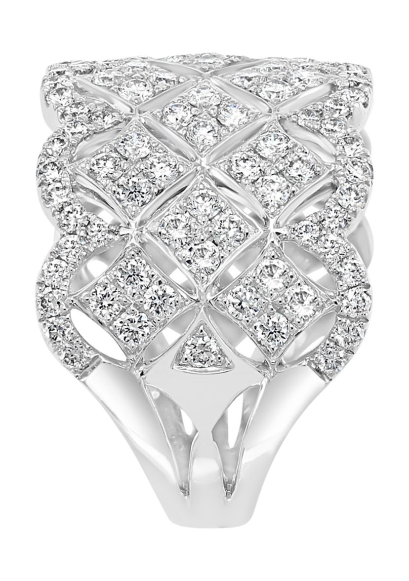 1.58 ct. t.w. Diamond Ring in 14K White Gold 