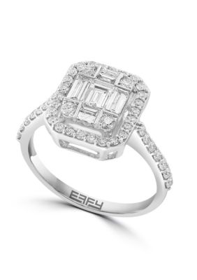 Effy Diamond Ring in 14K White Gold