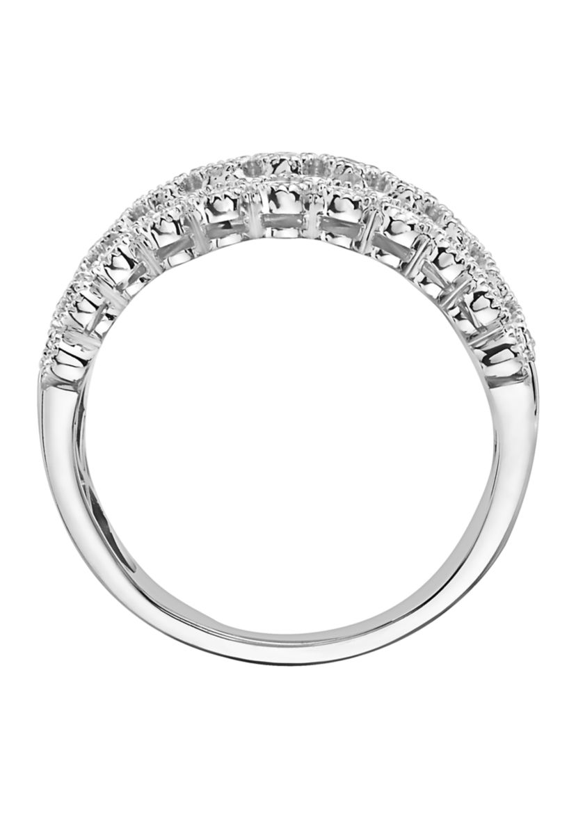 14K White Gold 1.57 ct. t.w. Diamond Ring
