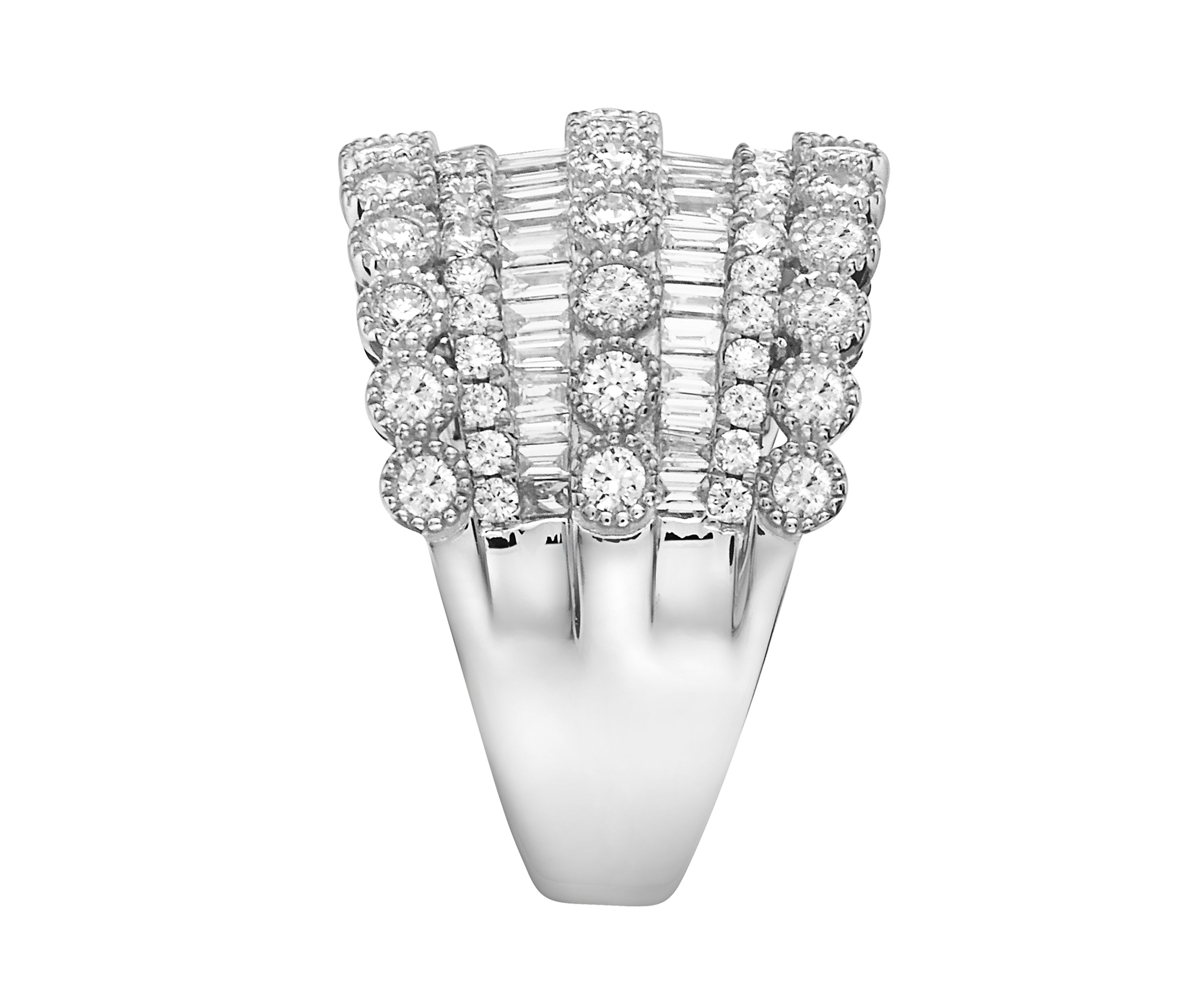 14K White Gold 1.57 ct. t.w. Diamond Ring