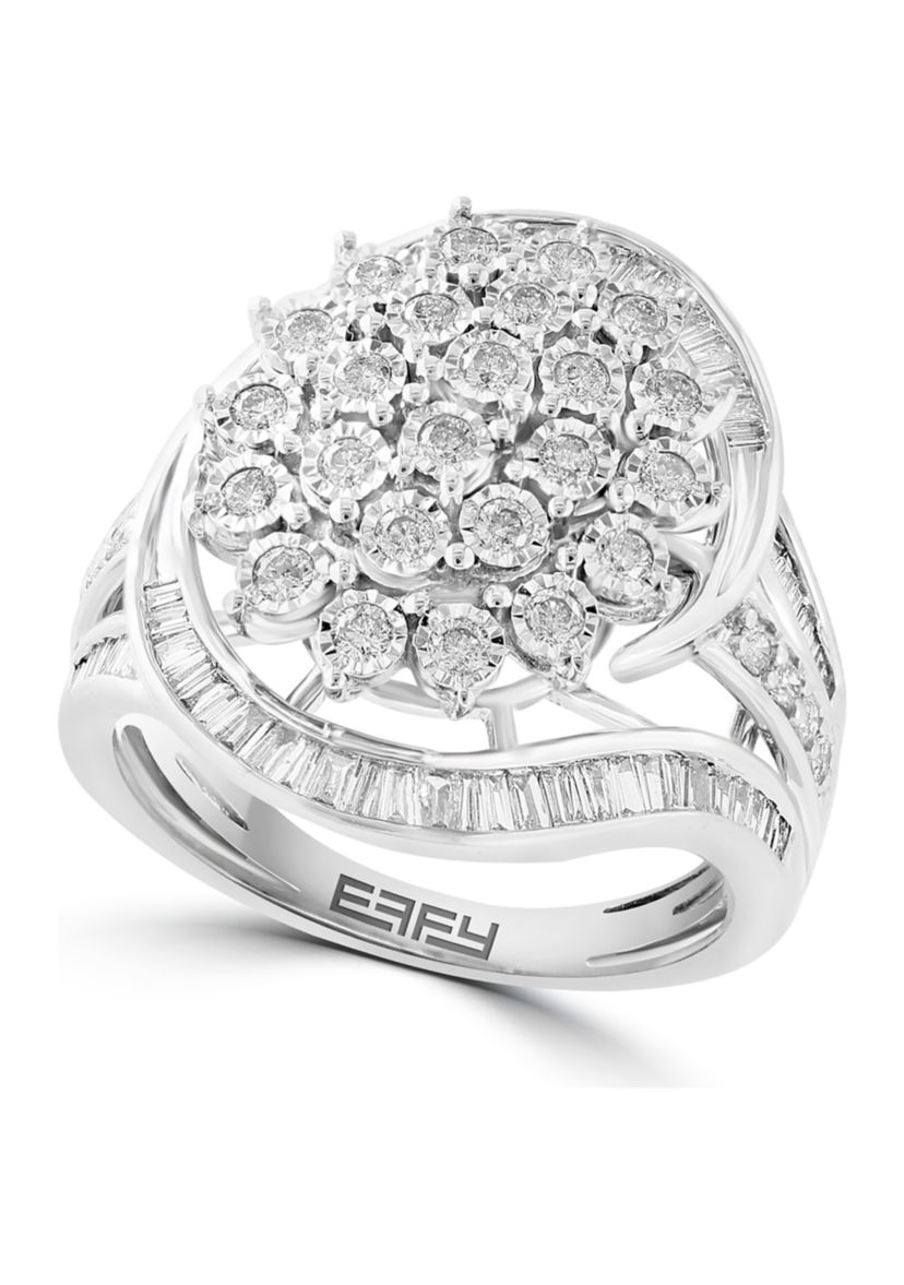 Diamond Ring in 14k White Gold