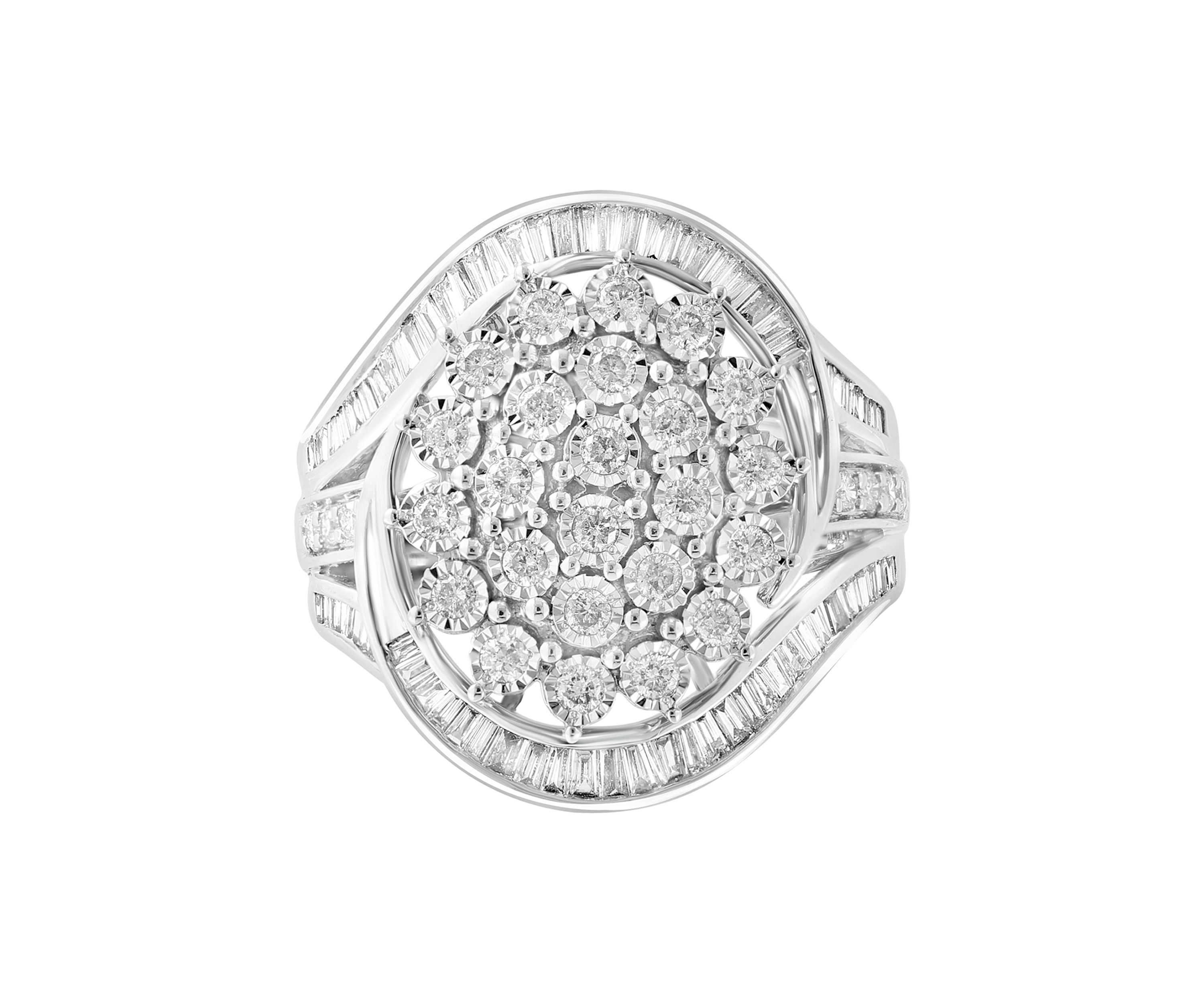 Diamond Ring in 14k White Gold