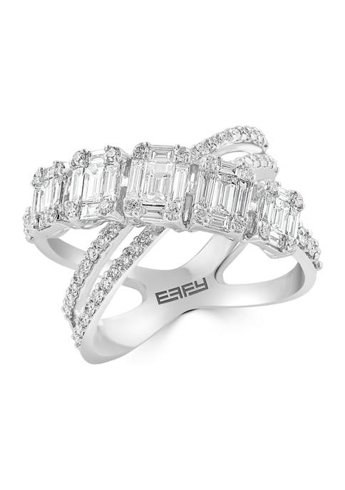 Effy® 1.43 ct. t.w. Diamond Ring in 14K