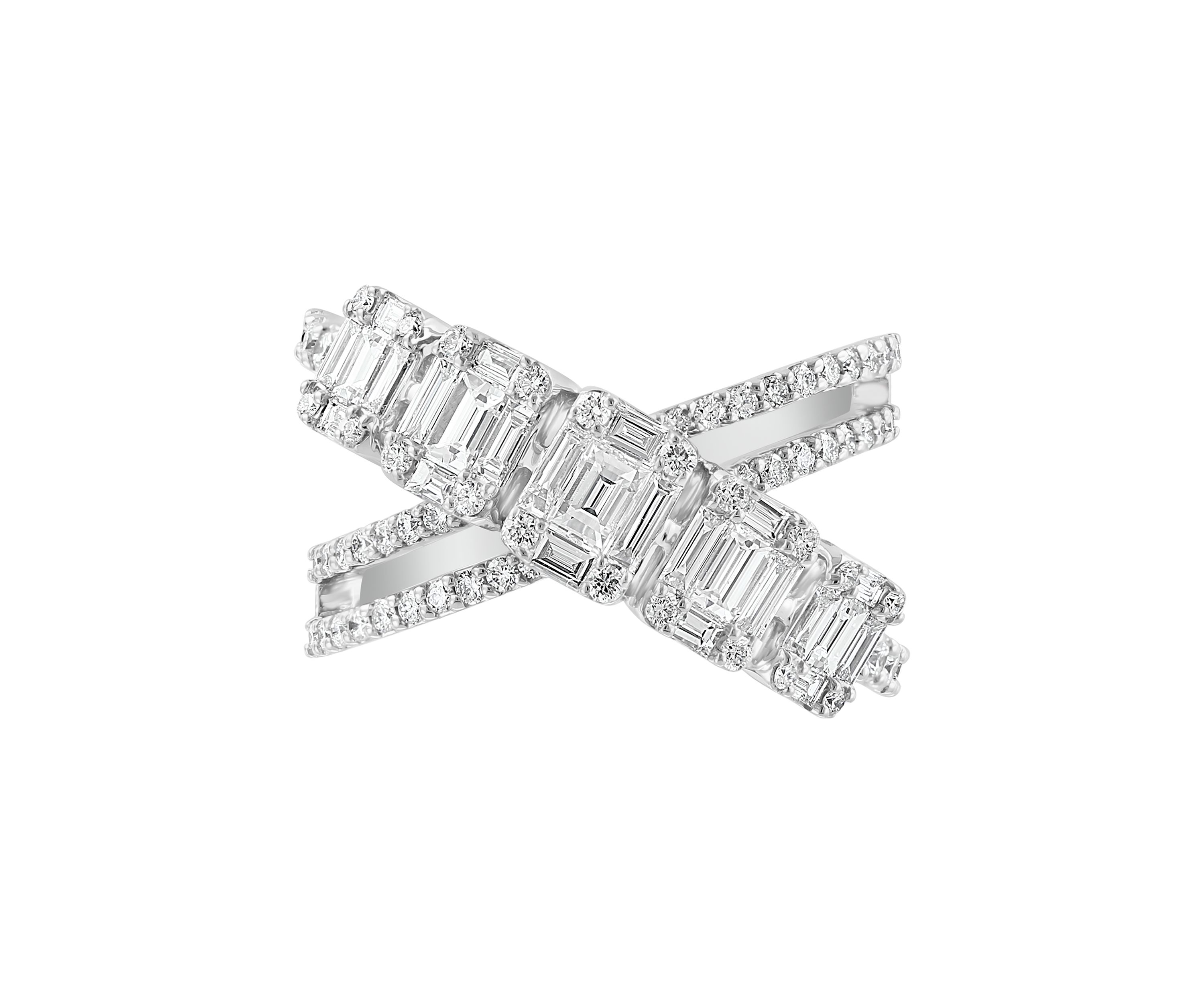 1.43 ct. t.w. Diamond Ring in 14K White Gold 