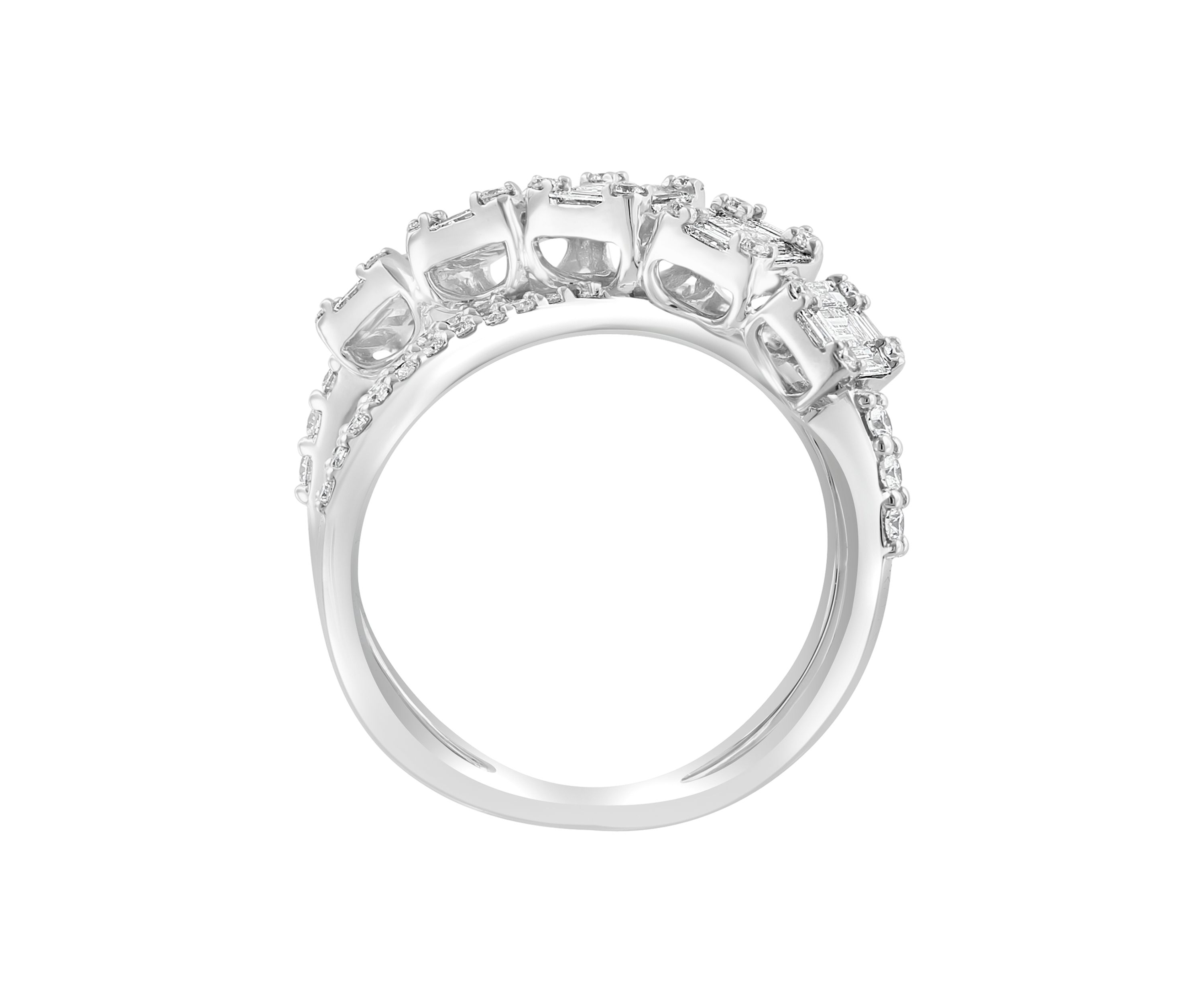 1.43 ct. t.w. Diamond Ring in 14K White Gold 