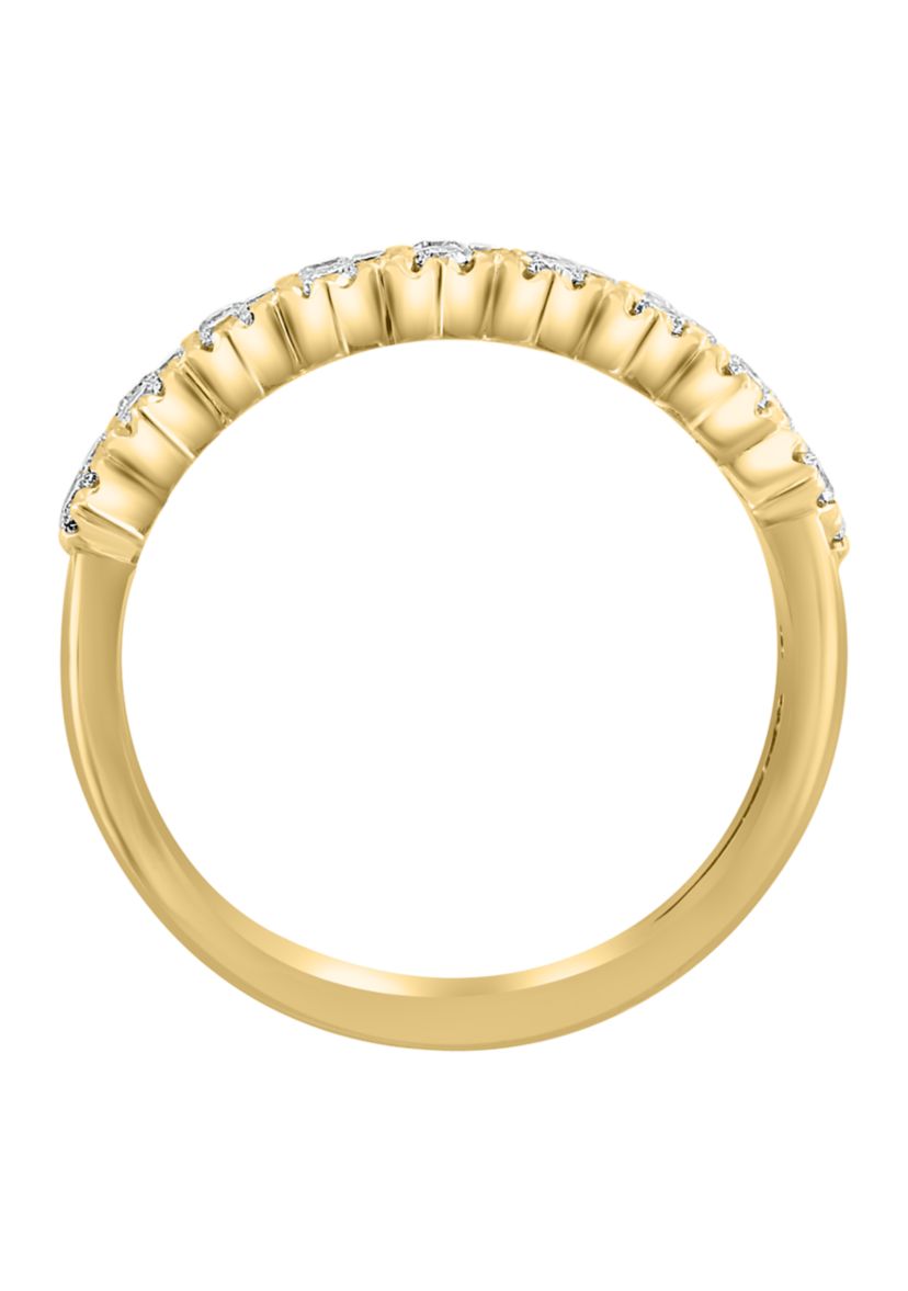 Diamond Ring in 14K Yellow Gold