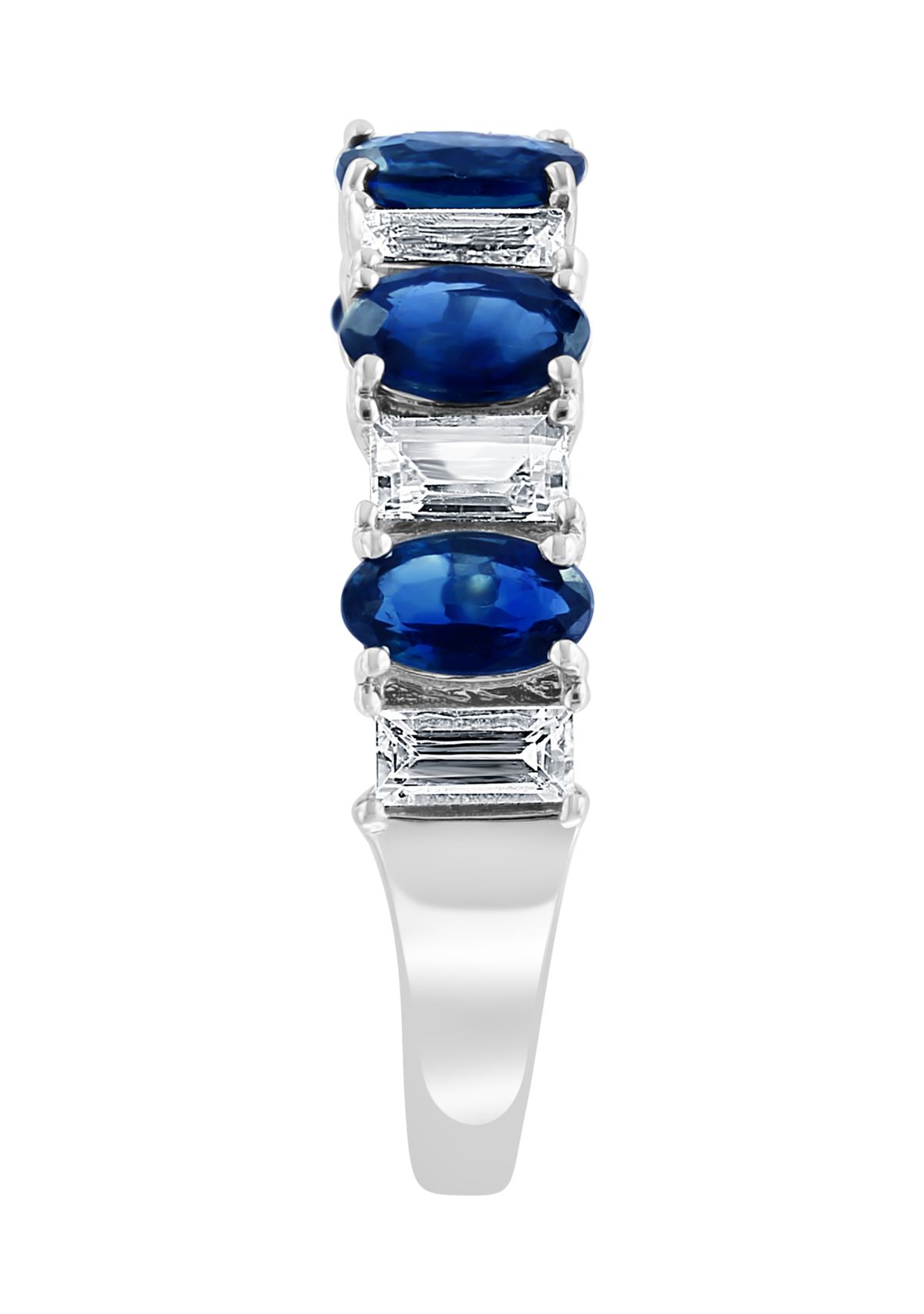 2.54 ct. t.w. Sapphire Ring in 14K White Gold 
