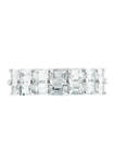 3.46 ct. t.w. White Sapphire Ring in 14K White Gold 