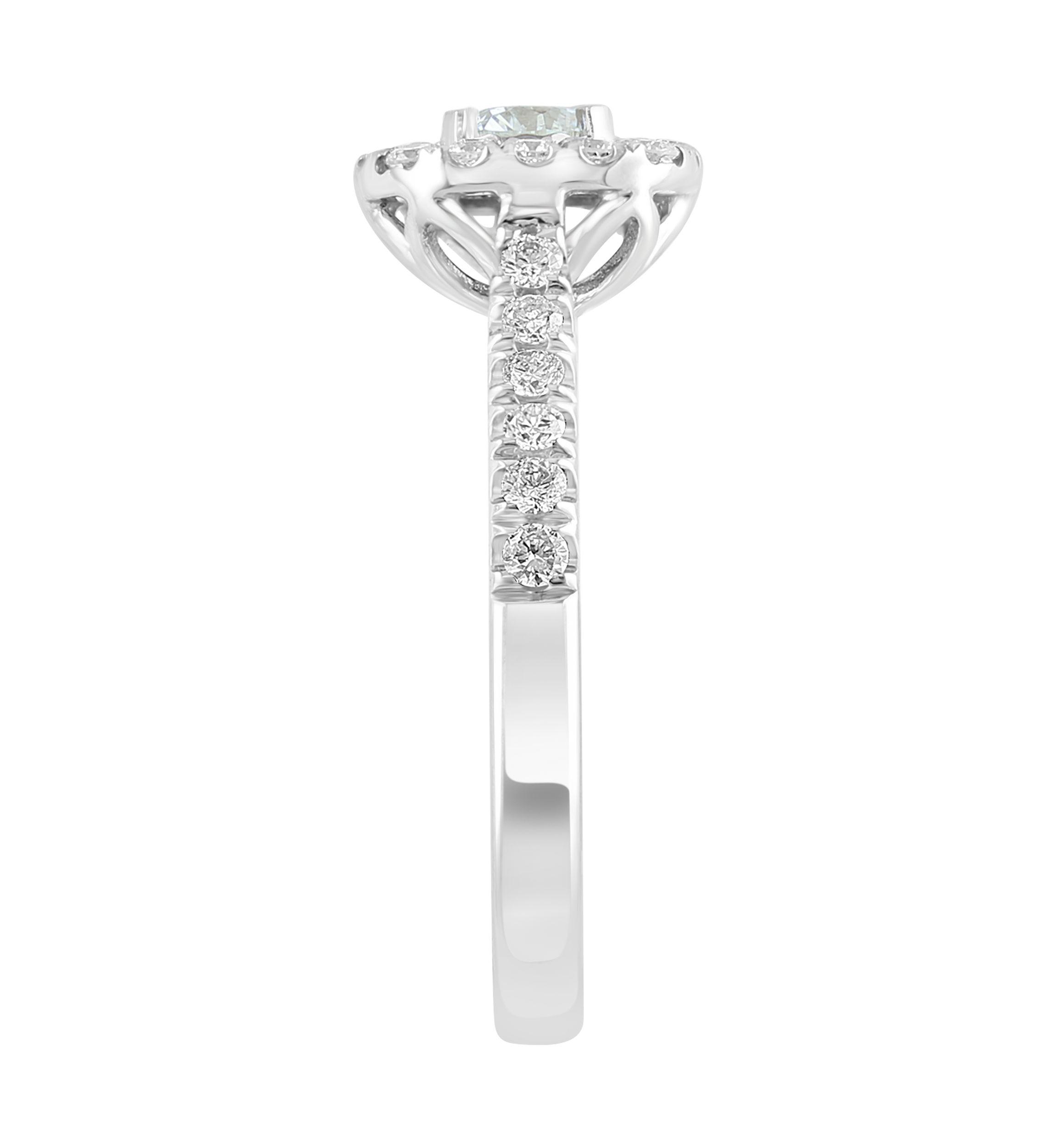 3/4 ct. t.w. Diamond Miracle Set Ring in 14K White Gold