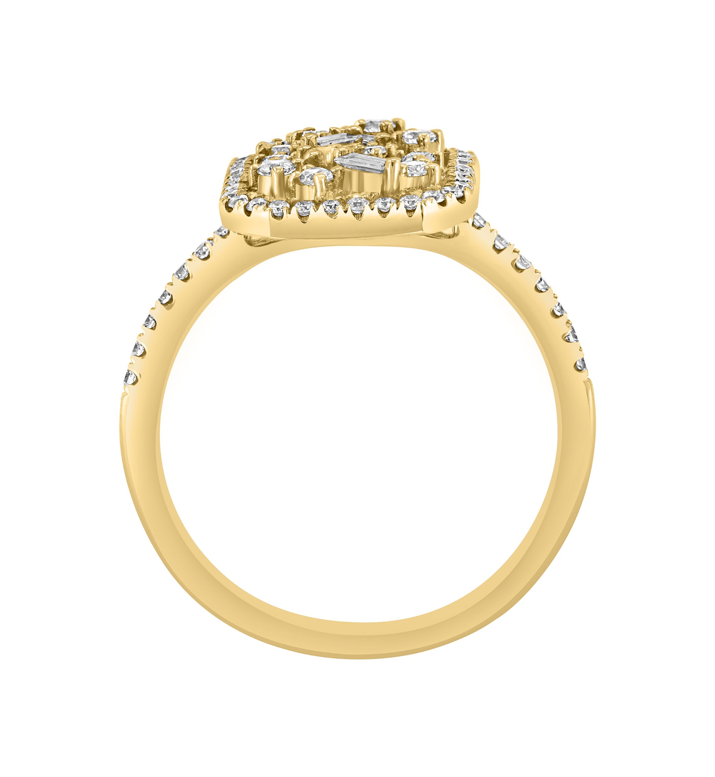 5/8 ct. t.w. Diamond Ring in 14K Yellow Gold