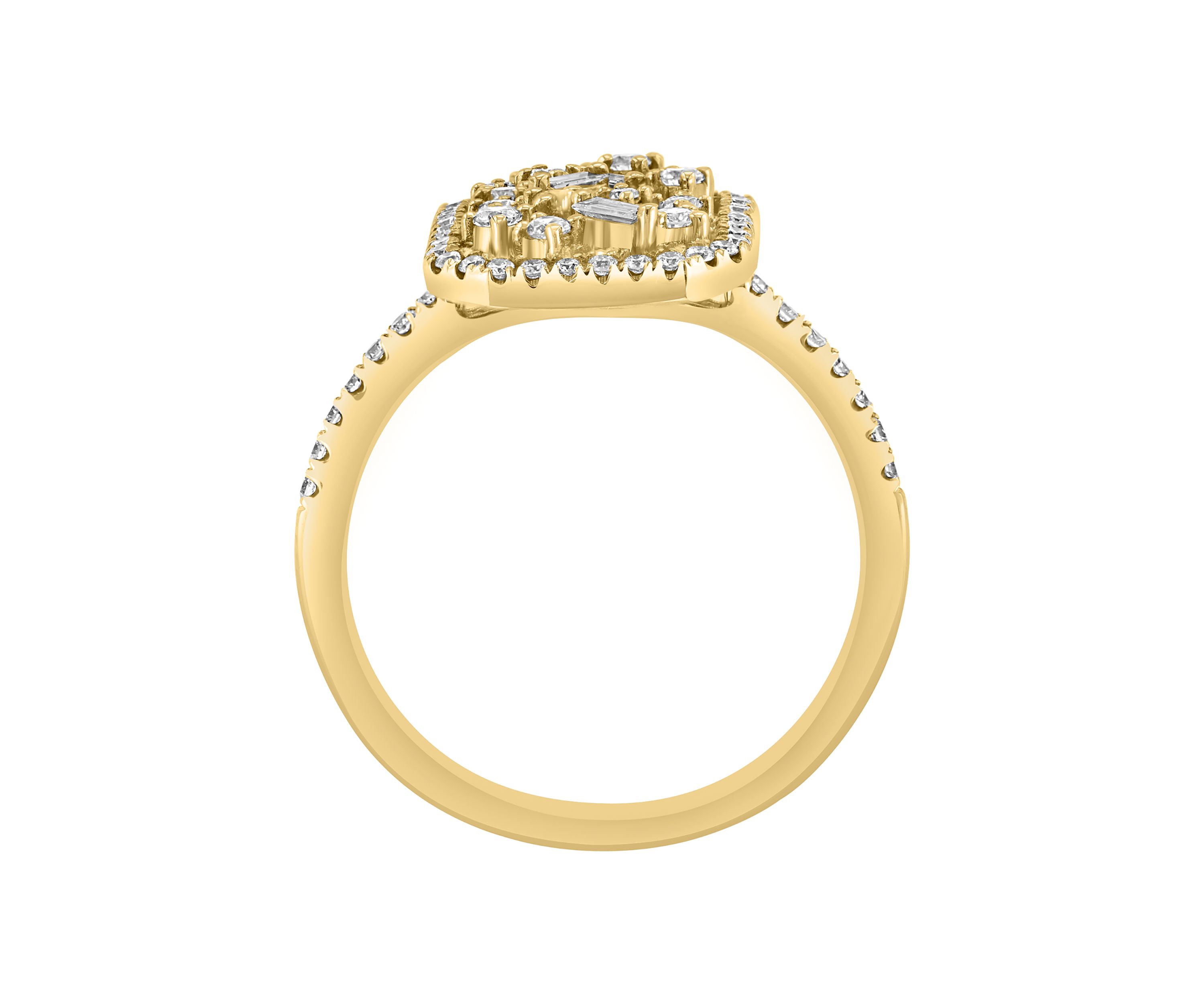 5/8 ct. t.w. Diamond Ring in 14K Yellow Gold