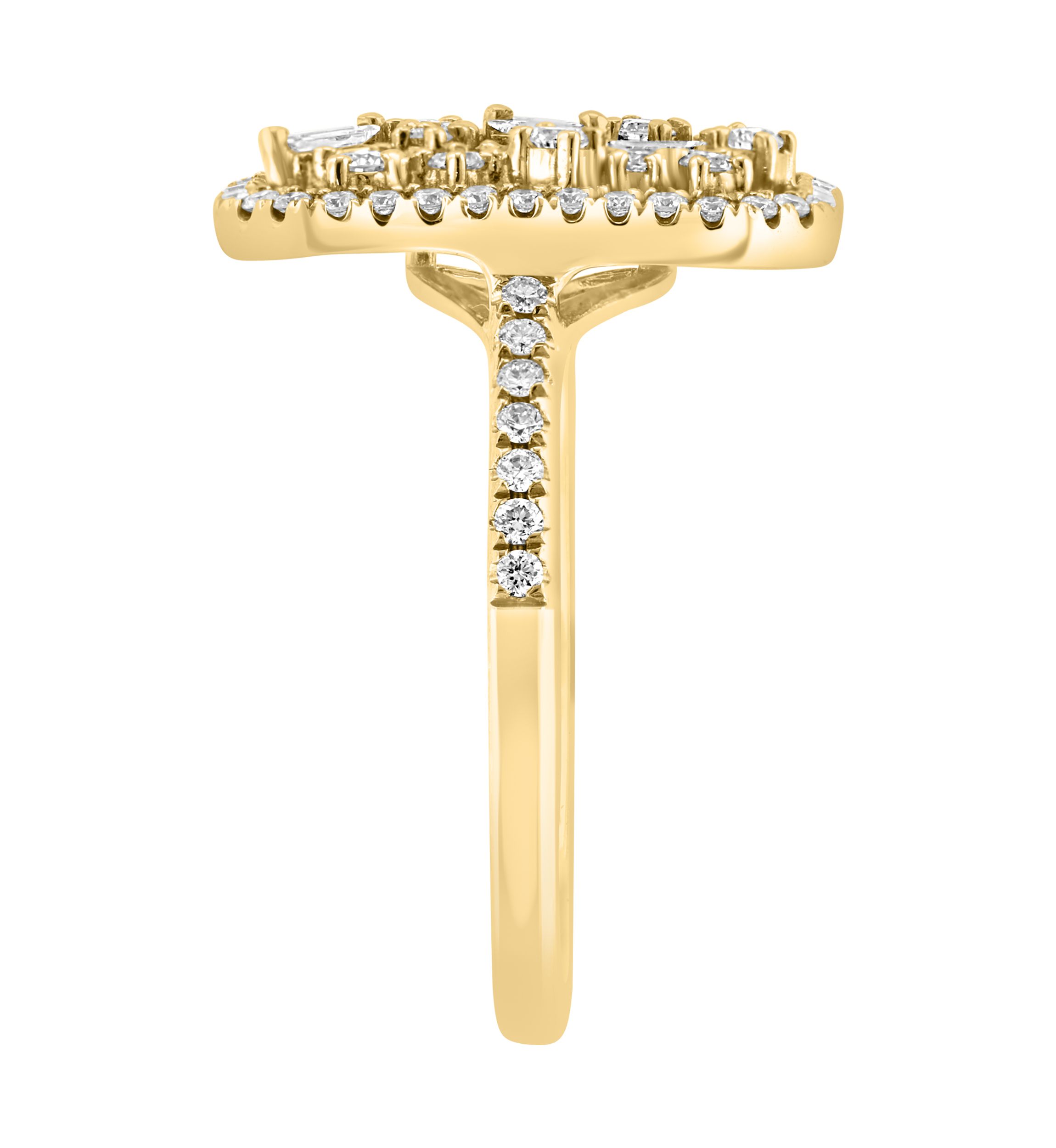 5/8 ct. t.w. Diamond Ring in 14K Yellow Gold