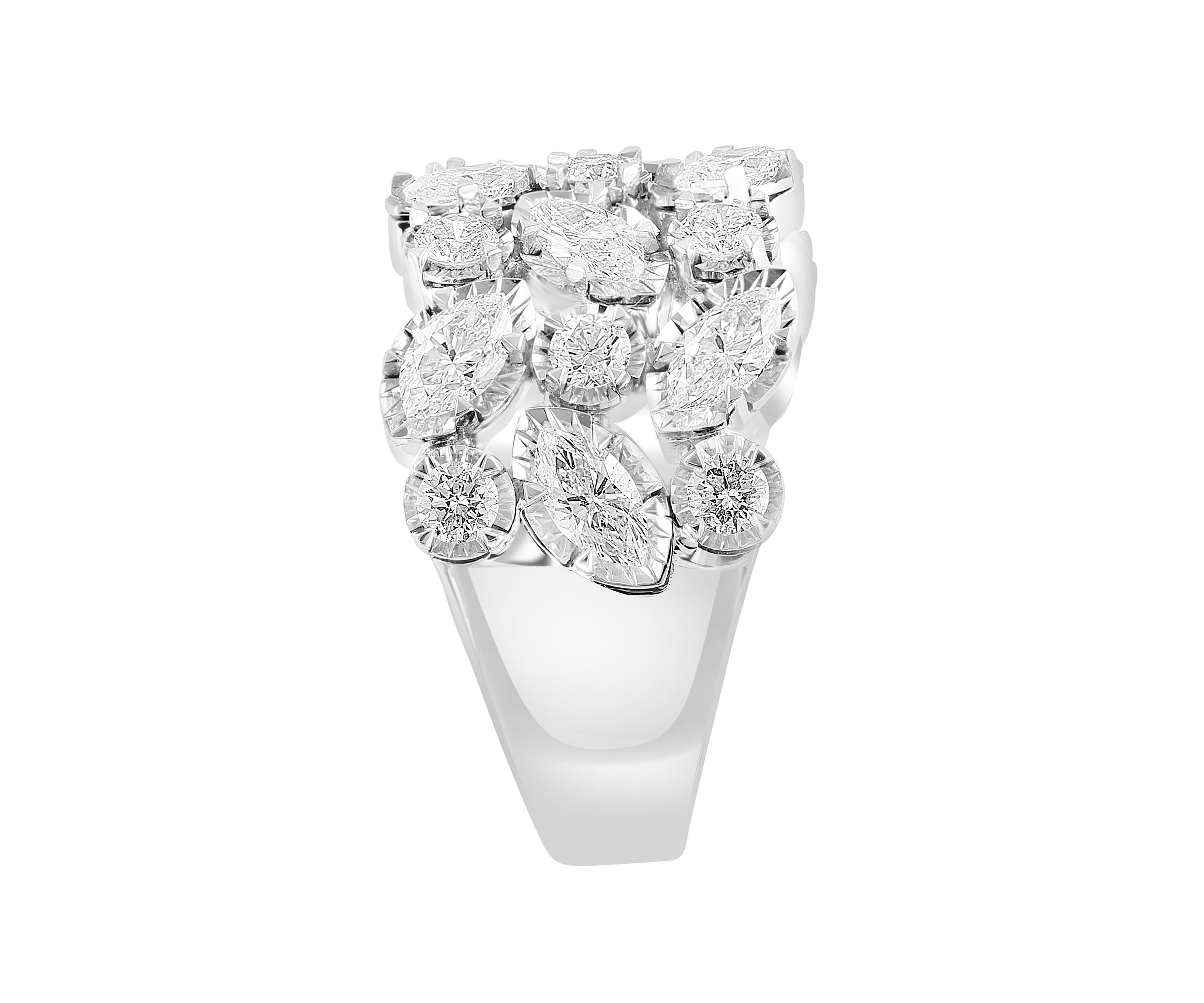 1.91 ct. t.w. Diamond Ring in 14K White Gold