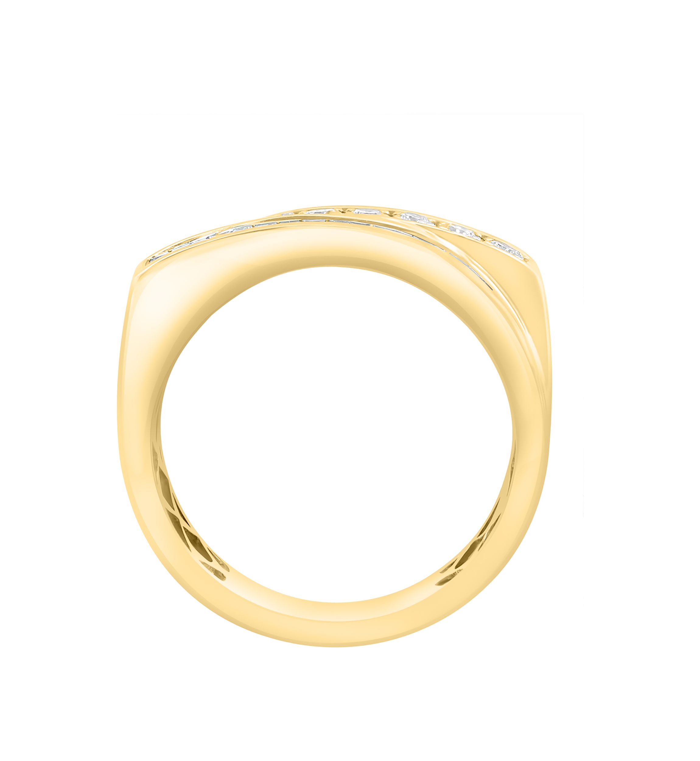 1/2 ct. t.w. Diamond Band Ring in 14K Yellow Gold