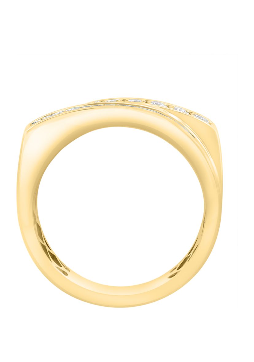 1/2 ct. t.w. Diamond Band Ring in 14K Yellow Gold
