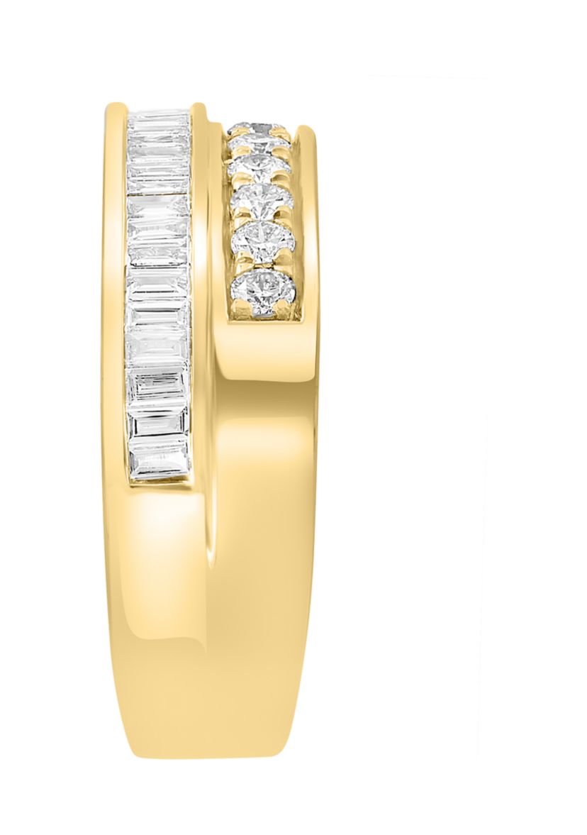 1/2 ct. t.w. Diamond Band Ring in 14K Yellow Gold