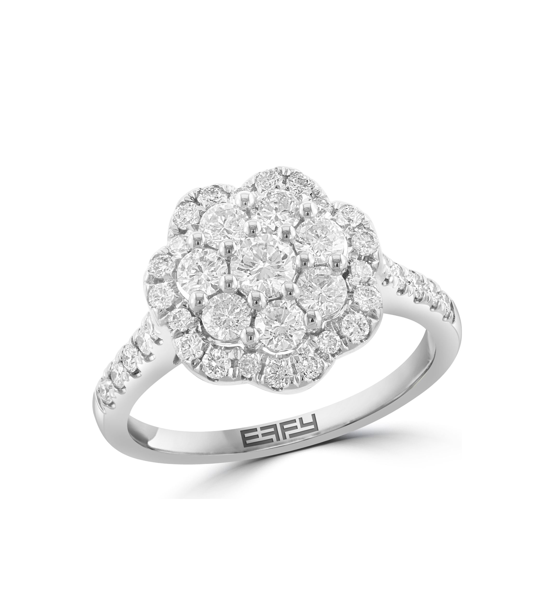 1.16 ct. t.w. Diamond Ring in 14K White Gold